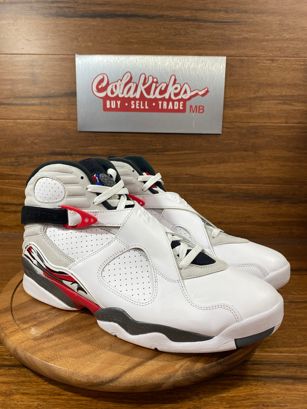 Jordan 8 Retro White True Red (2025)