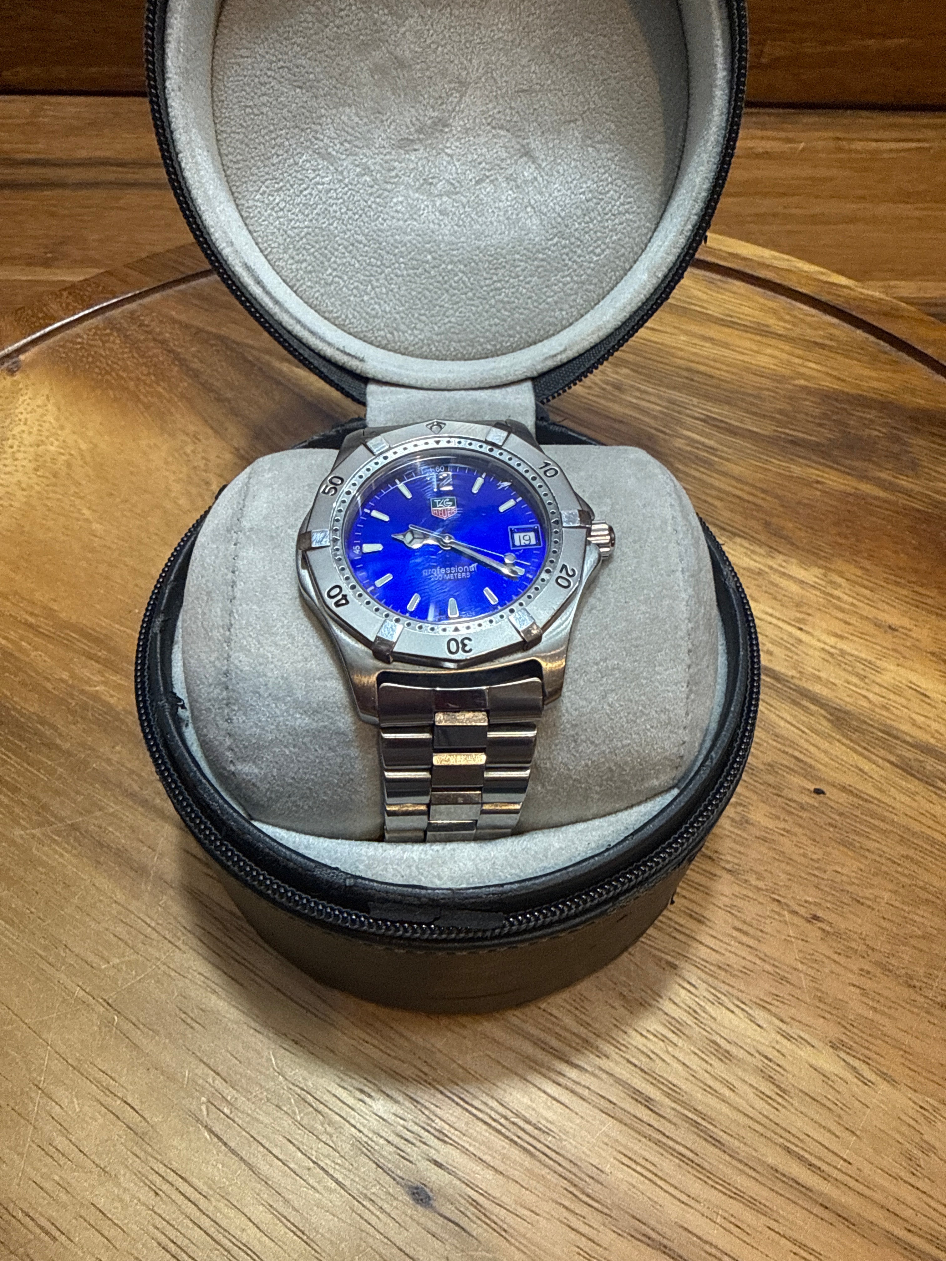 Tag Heuer Professional 200 Meter Blue Dial