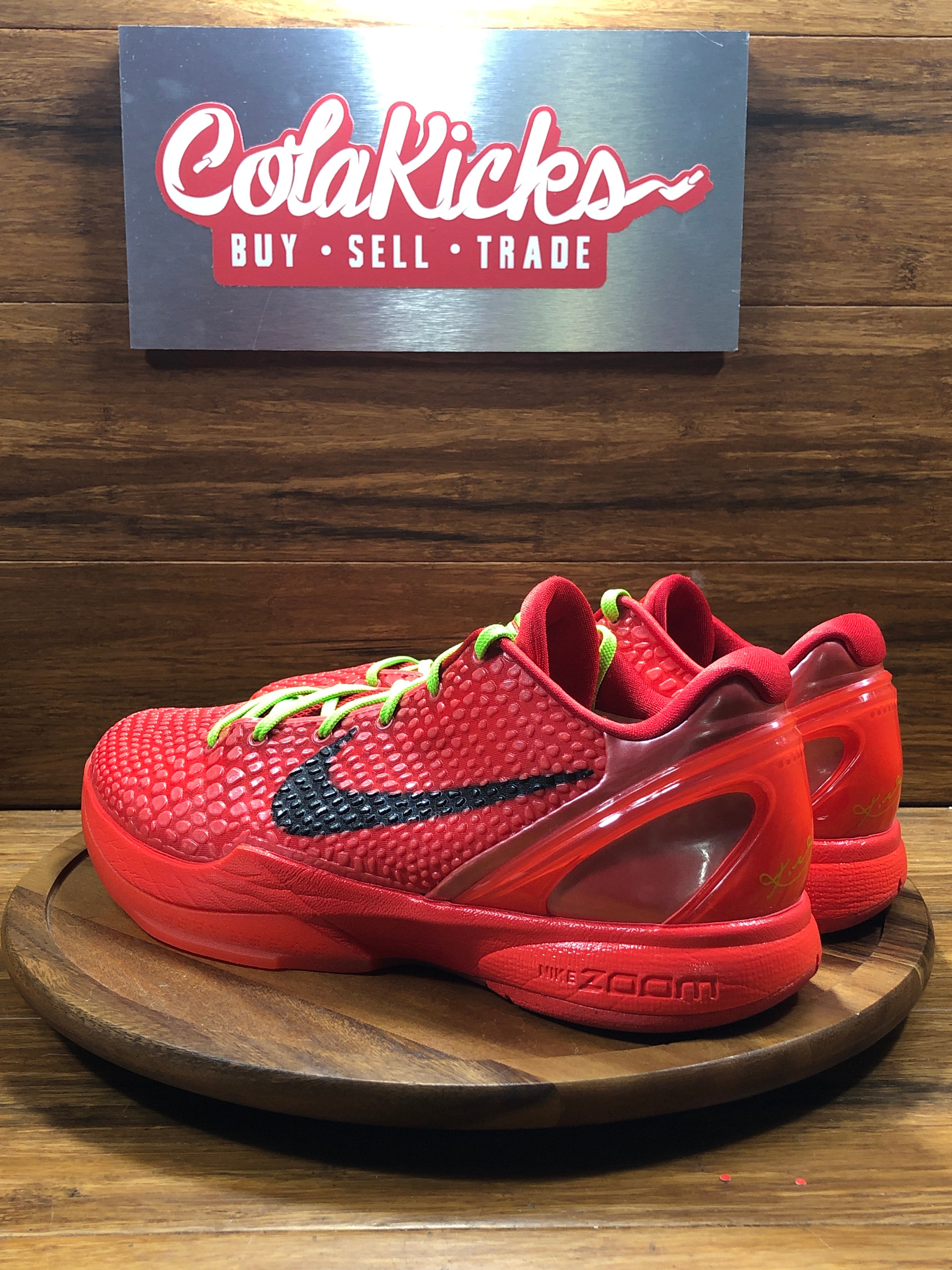 Nike Kobe 6 Protro Reverse Grinch