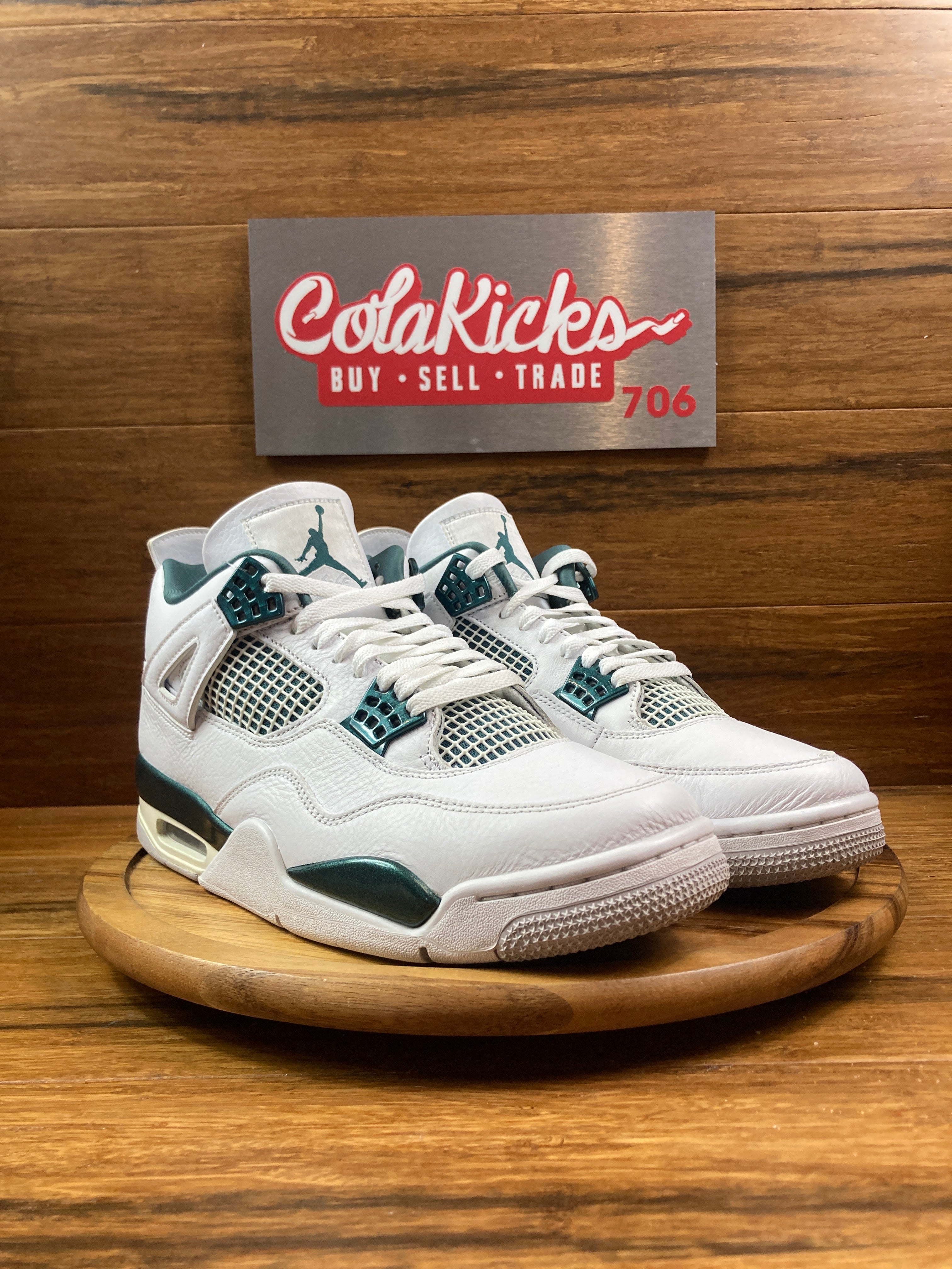 Jordan 4 Retro Oxidized Green