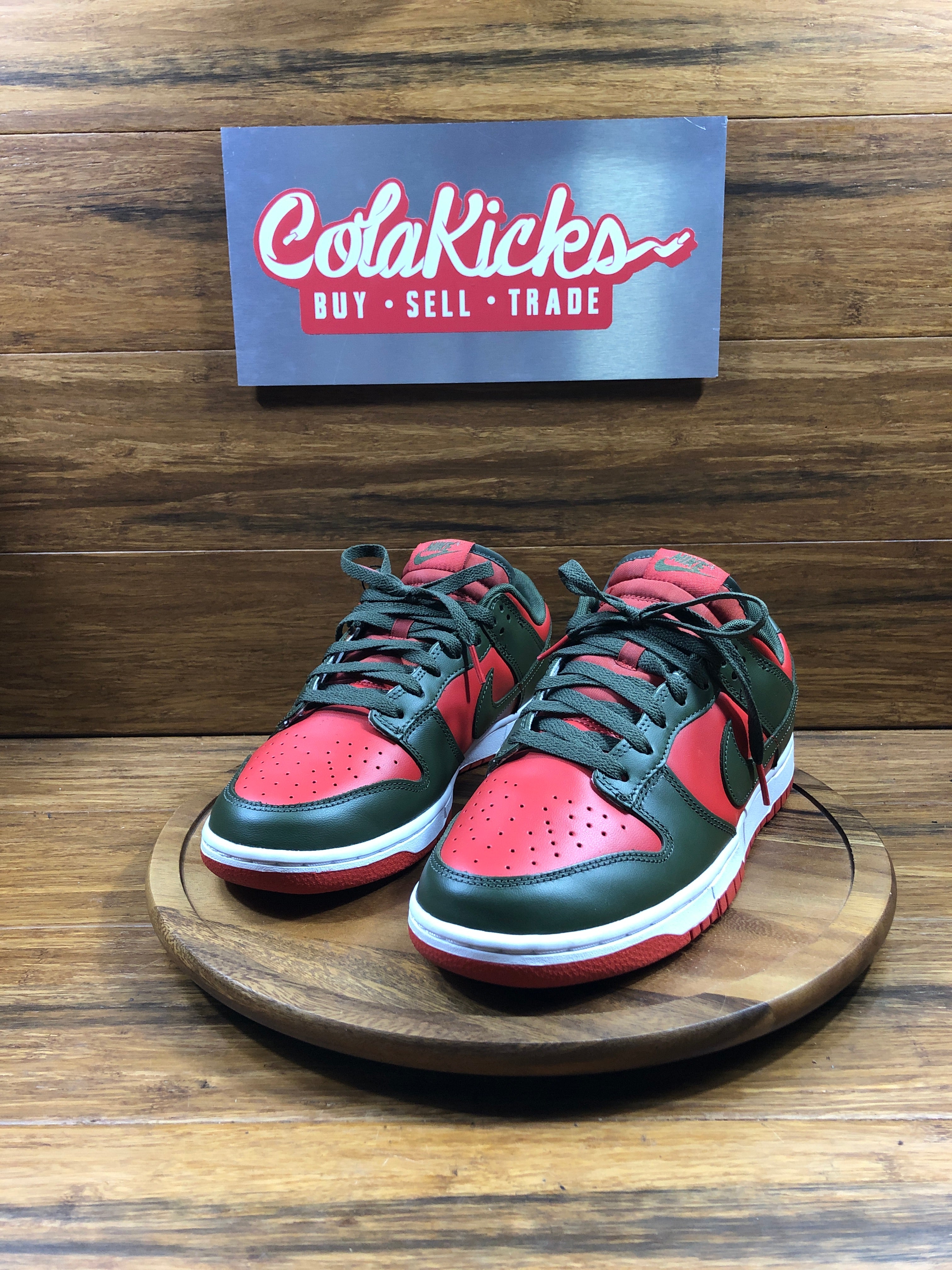 Nike Dunk Low Mystic Red Cargo Khaki