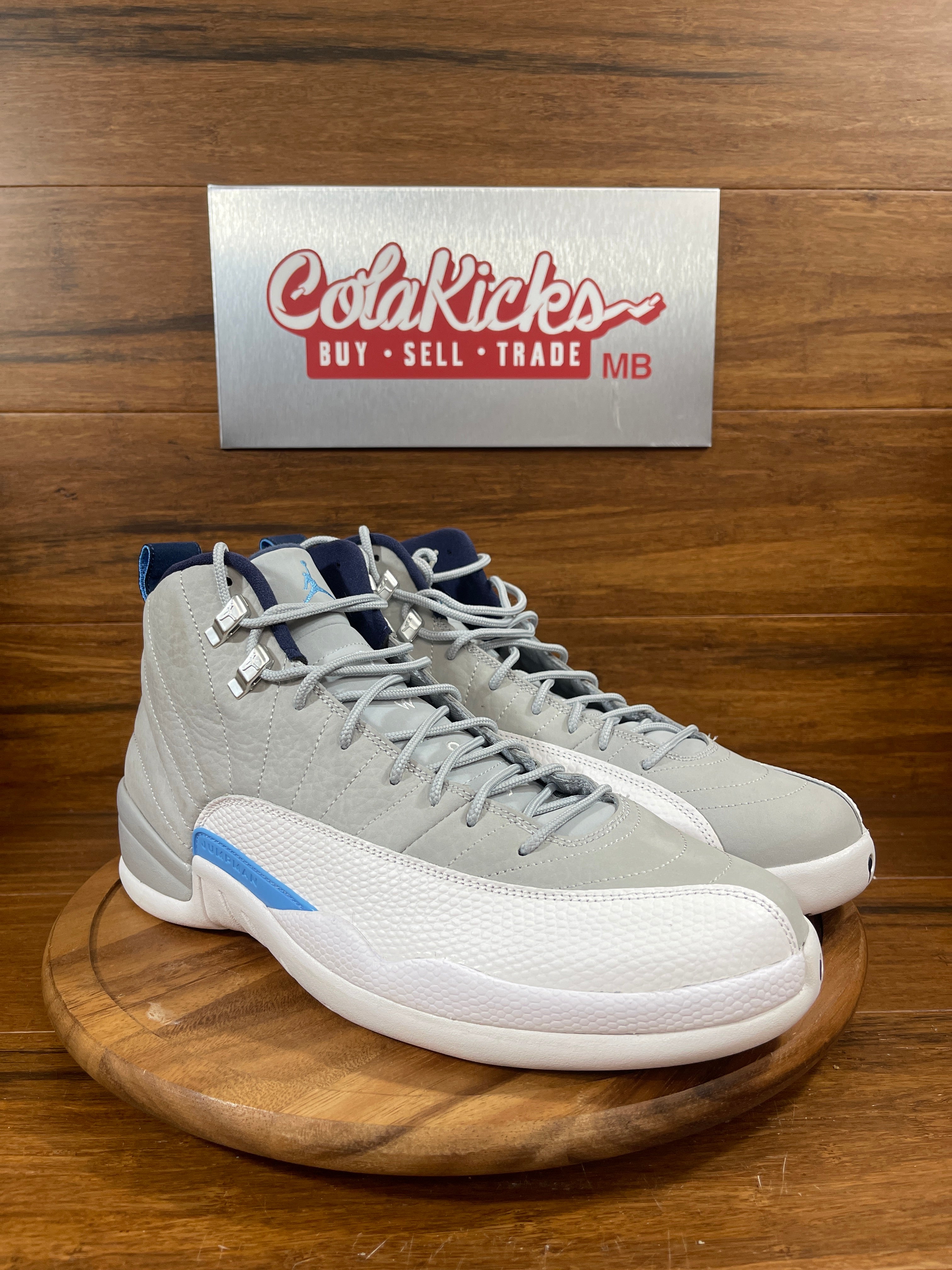Jordan 12 Retro Grey University Blue