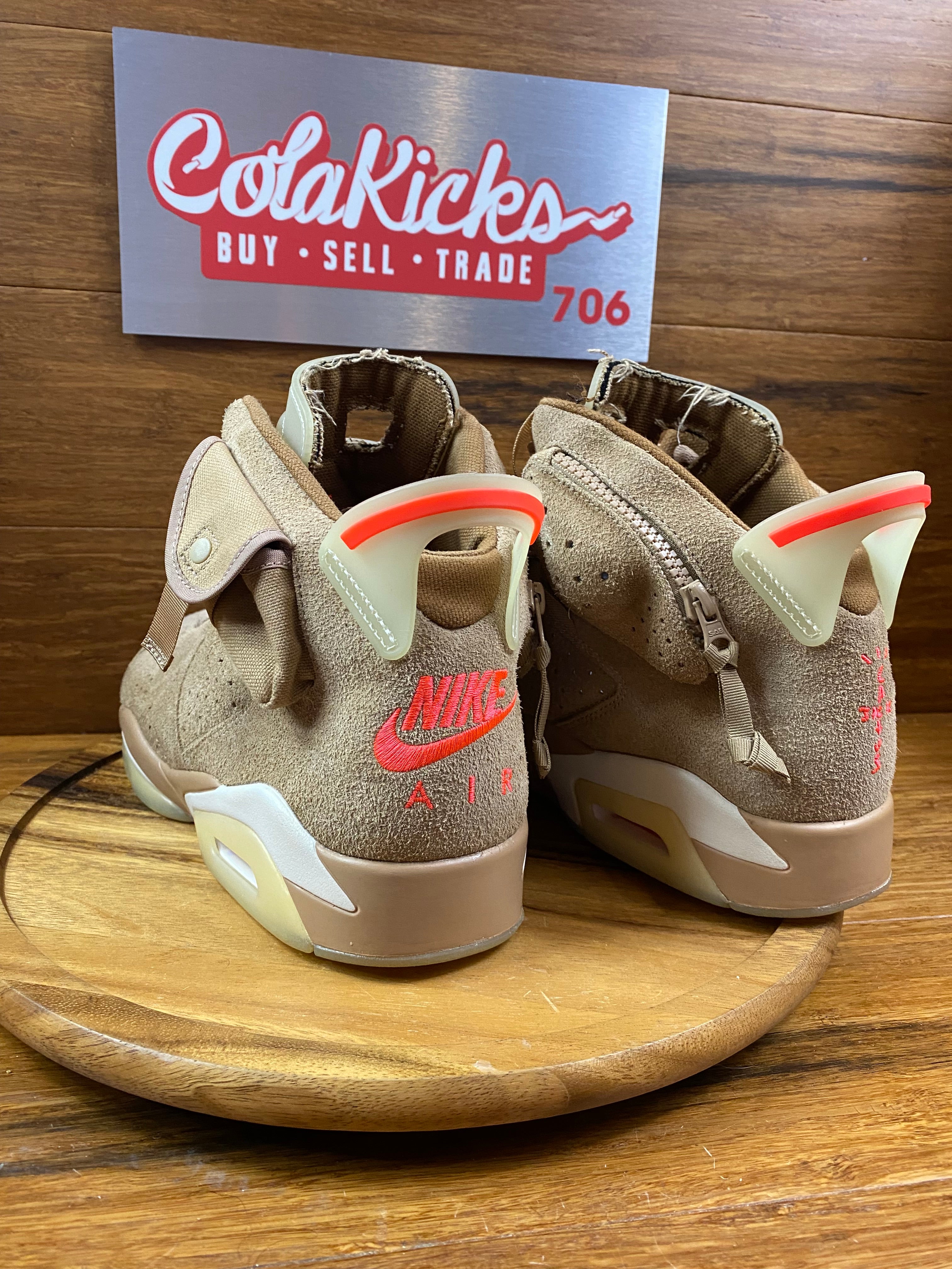 Jordan 6 Retro Travis Scott British Khaki