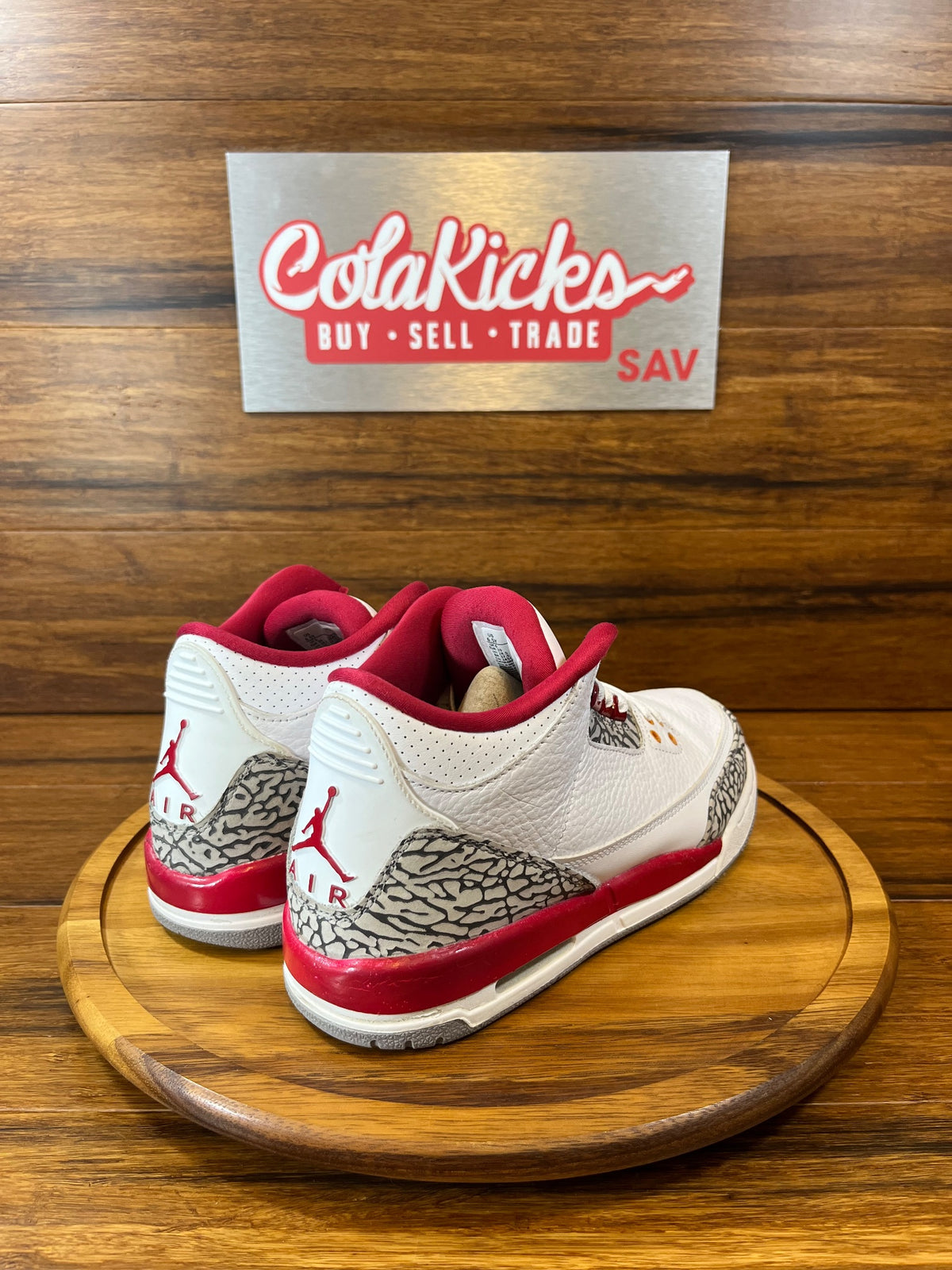 Jordan 3 Retro Cardinal (GS)