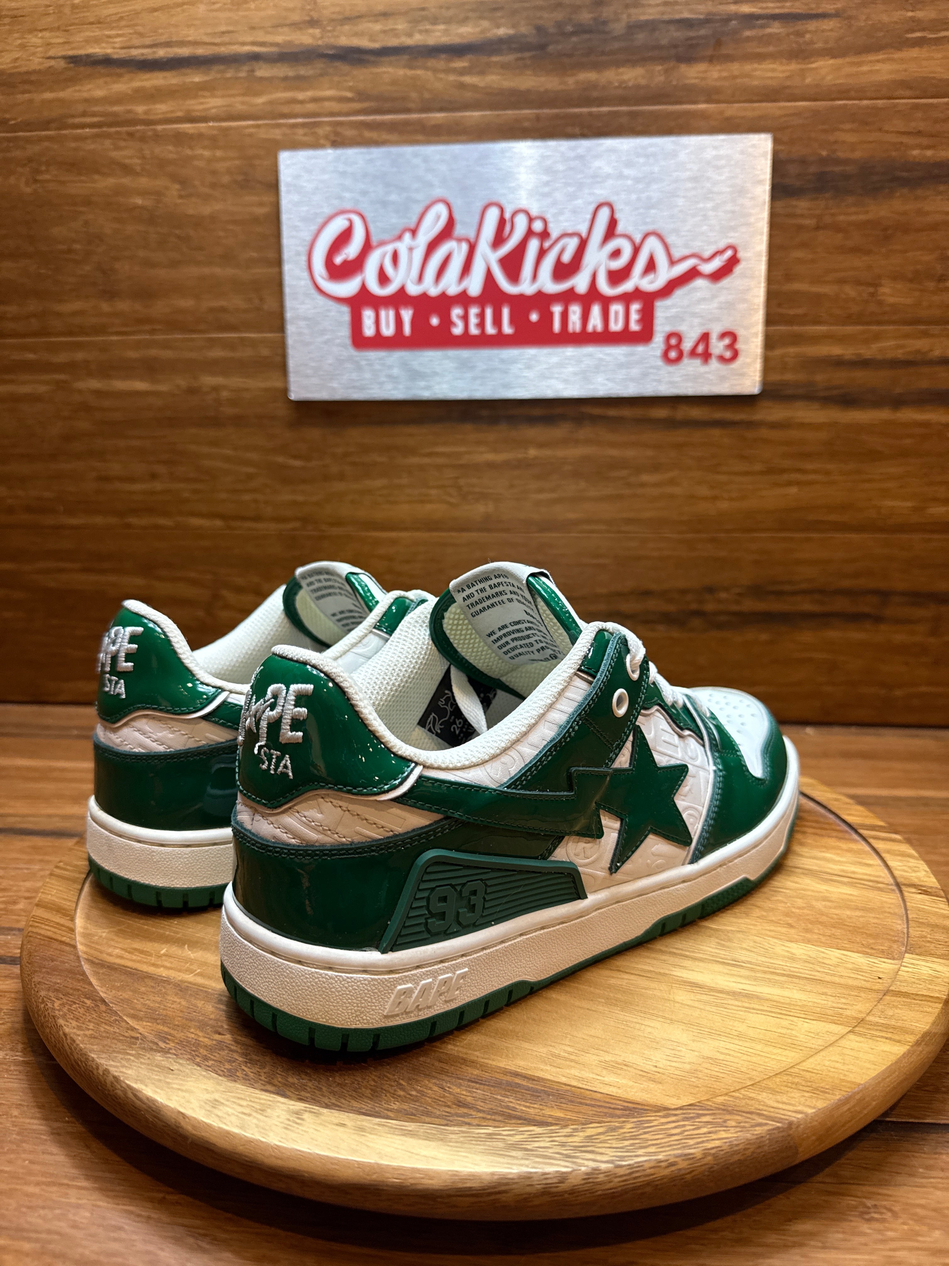 BAPE Sk8 Sta #1 Green/White