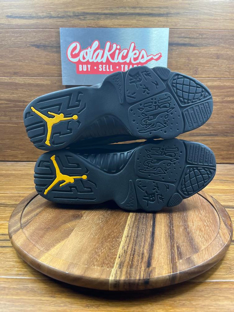 Jordan 9 Retro Dark Charcoal University Gold