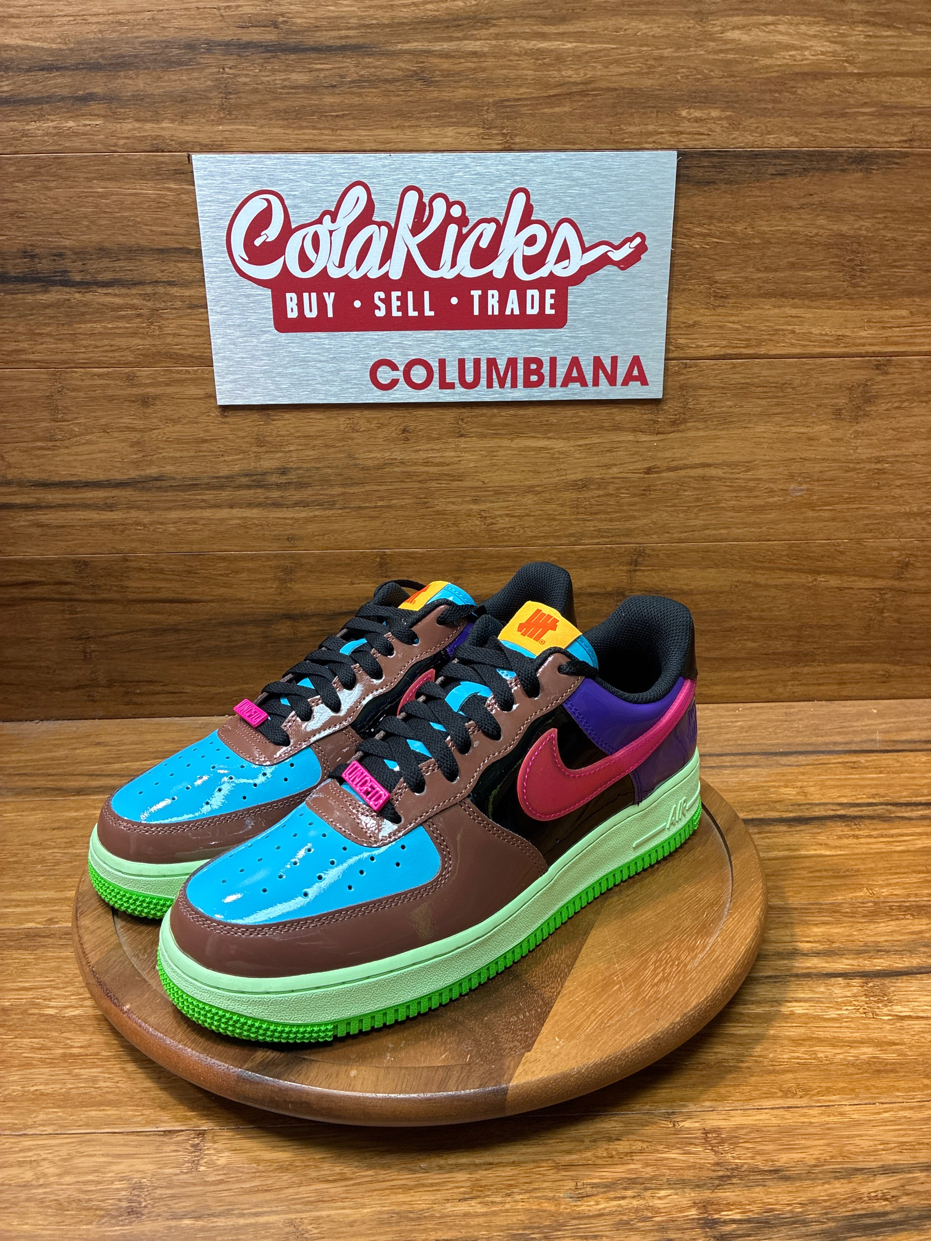 Nike Air Force 1 Low SP Undefeated Multi-Patent Pink Prime