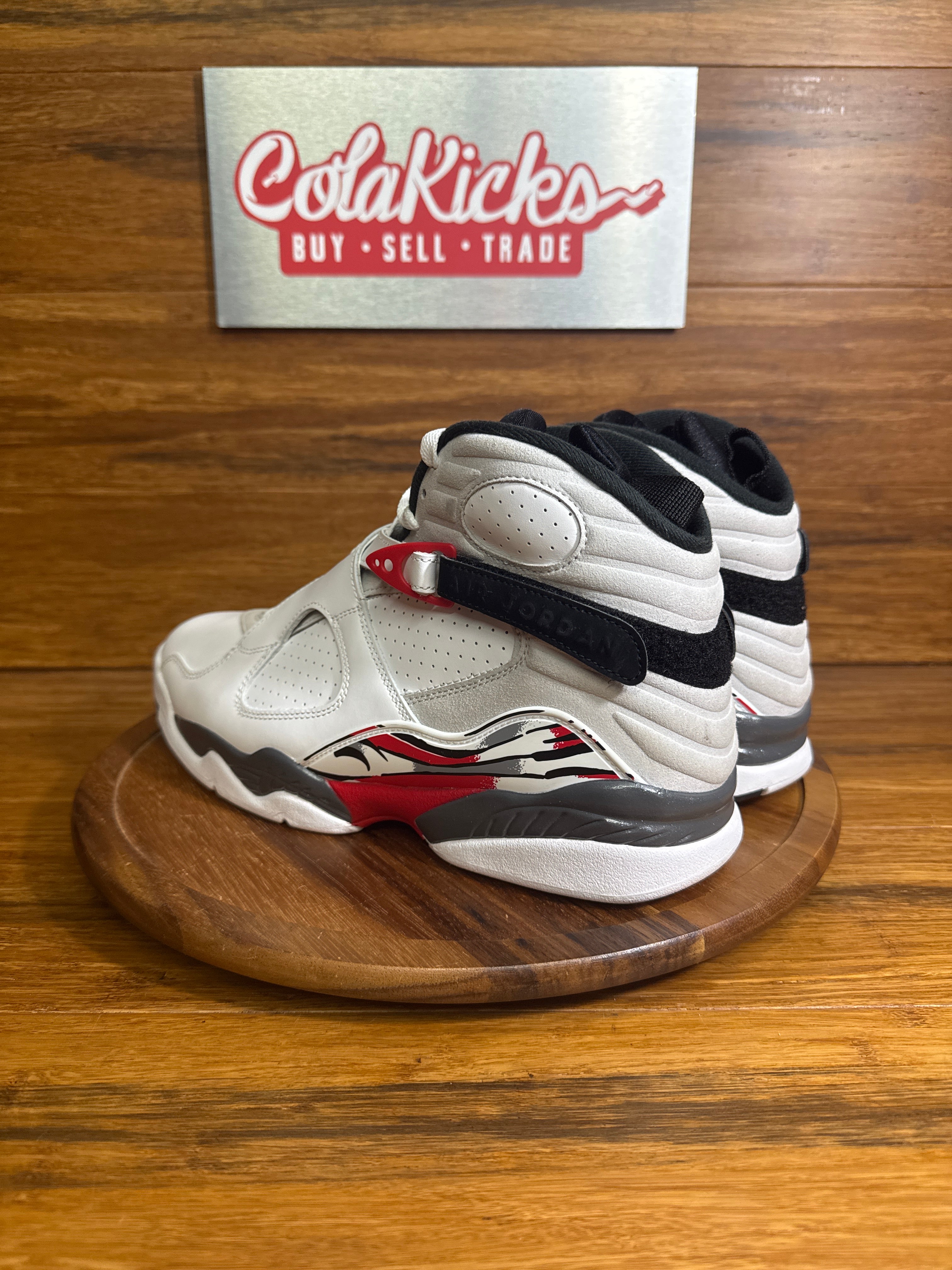 Jordan 8 Retro White True Red (2025)