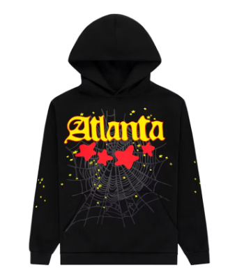 Sp5der Atlanta Hoodie Black