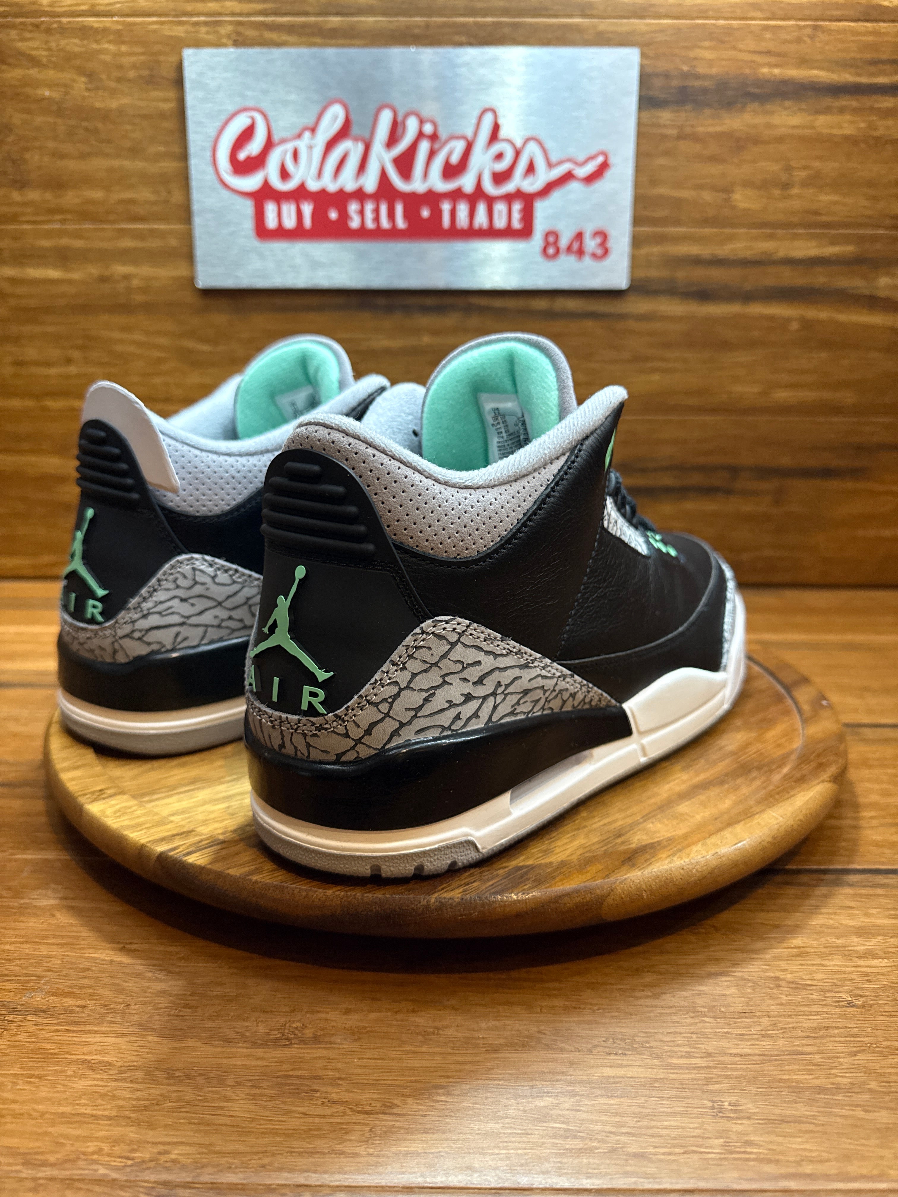 Jordan 3 Retro Green Glow