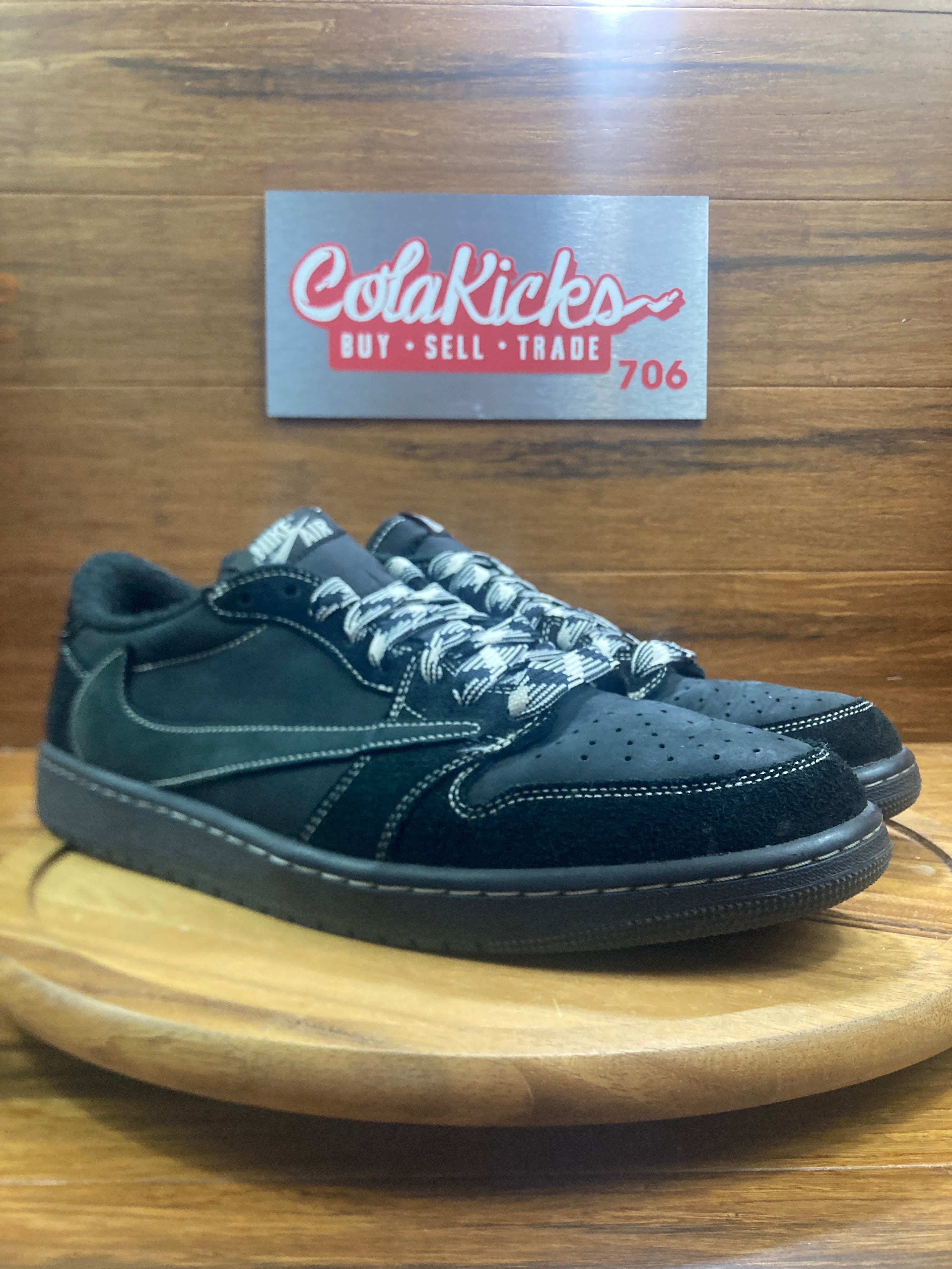 Jordan 1 Retro Low OG SP Travis Scott Black Phantom