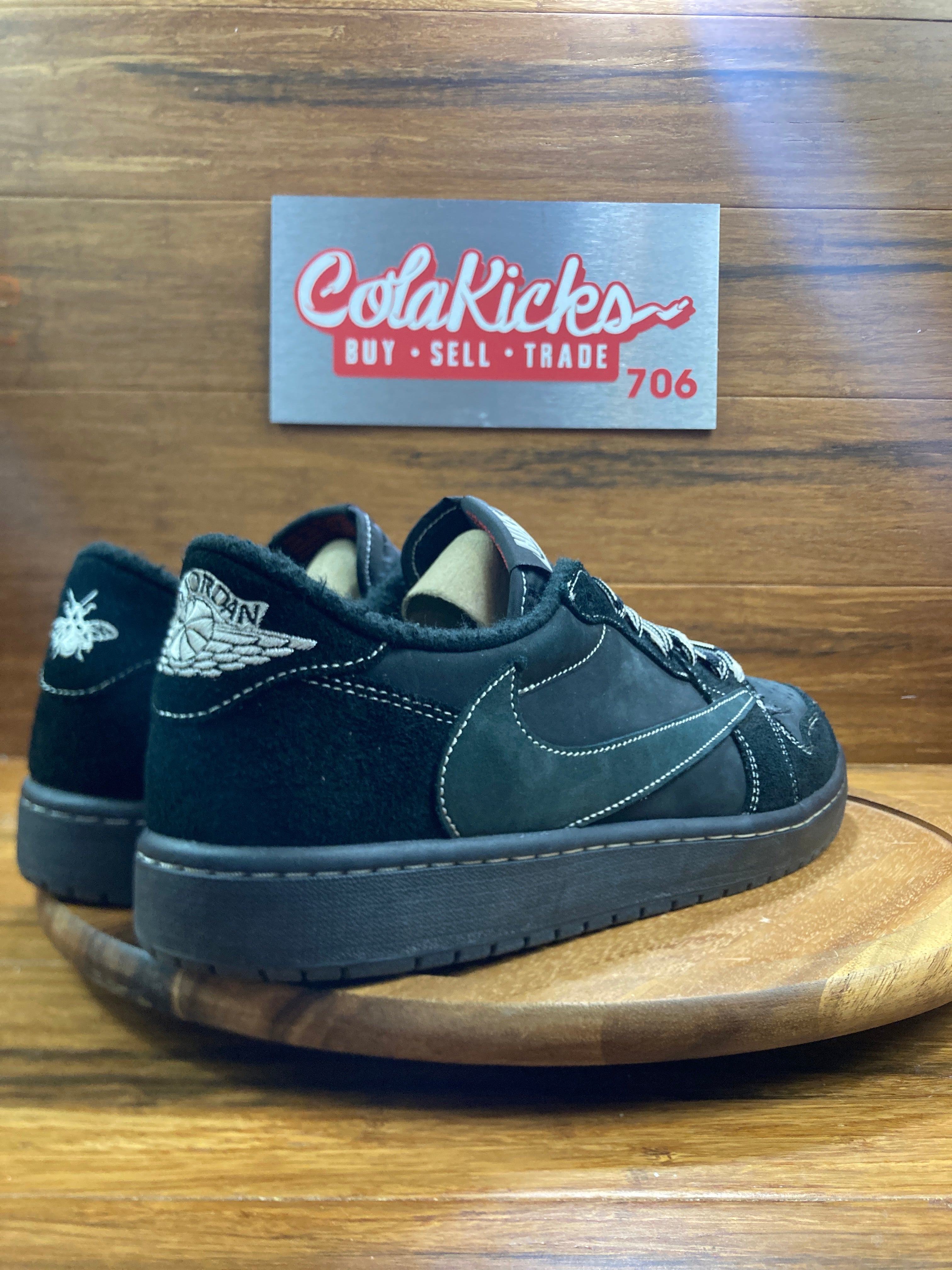 Jordan 1 Retro Low OG SP Travis Scott Black Phantom