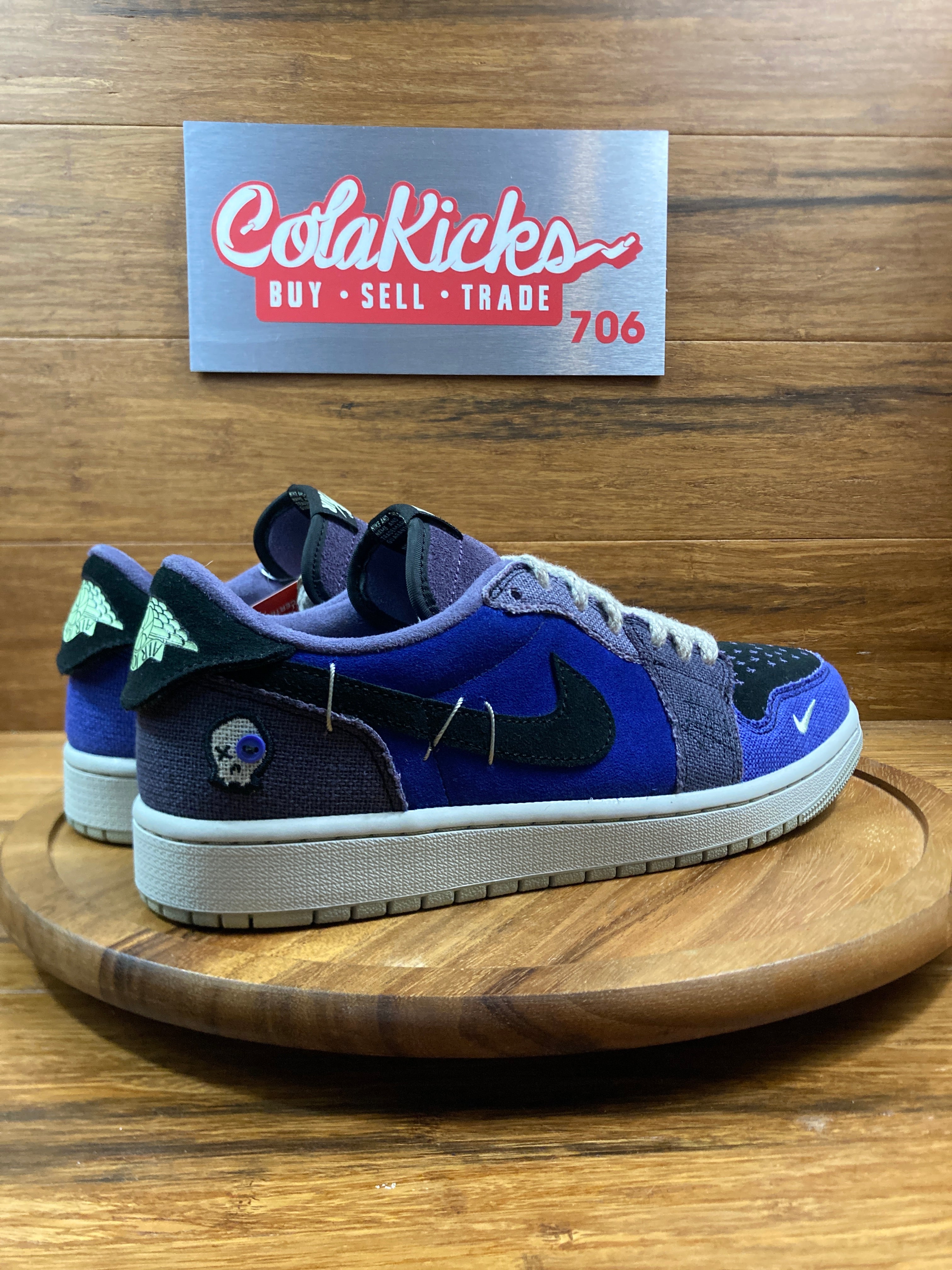 Jordan 1 Retro Low OG Zion Williamson Voodoo Alternate