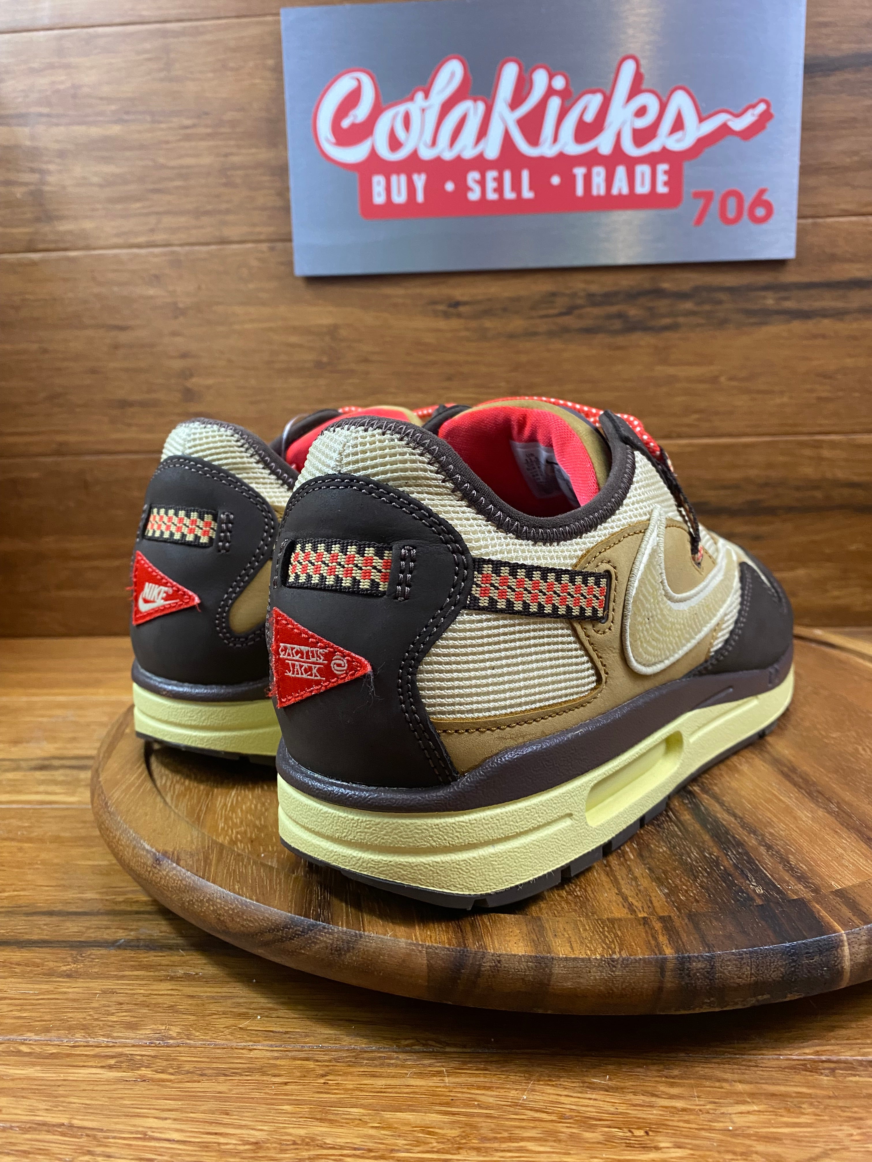 Nike Air Max 1 Travis Scott Cactus Jack Baroque Brown