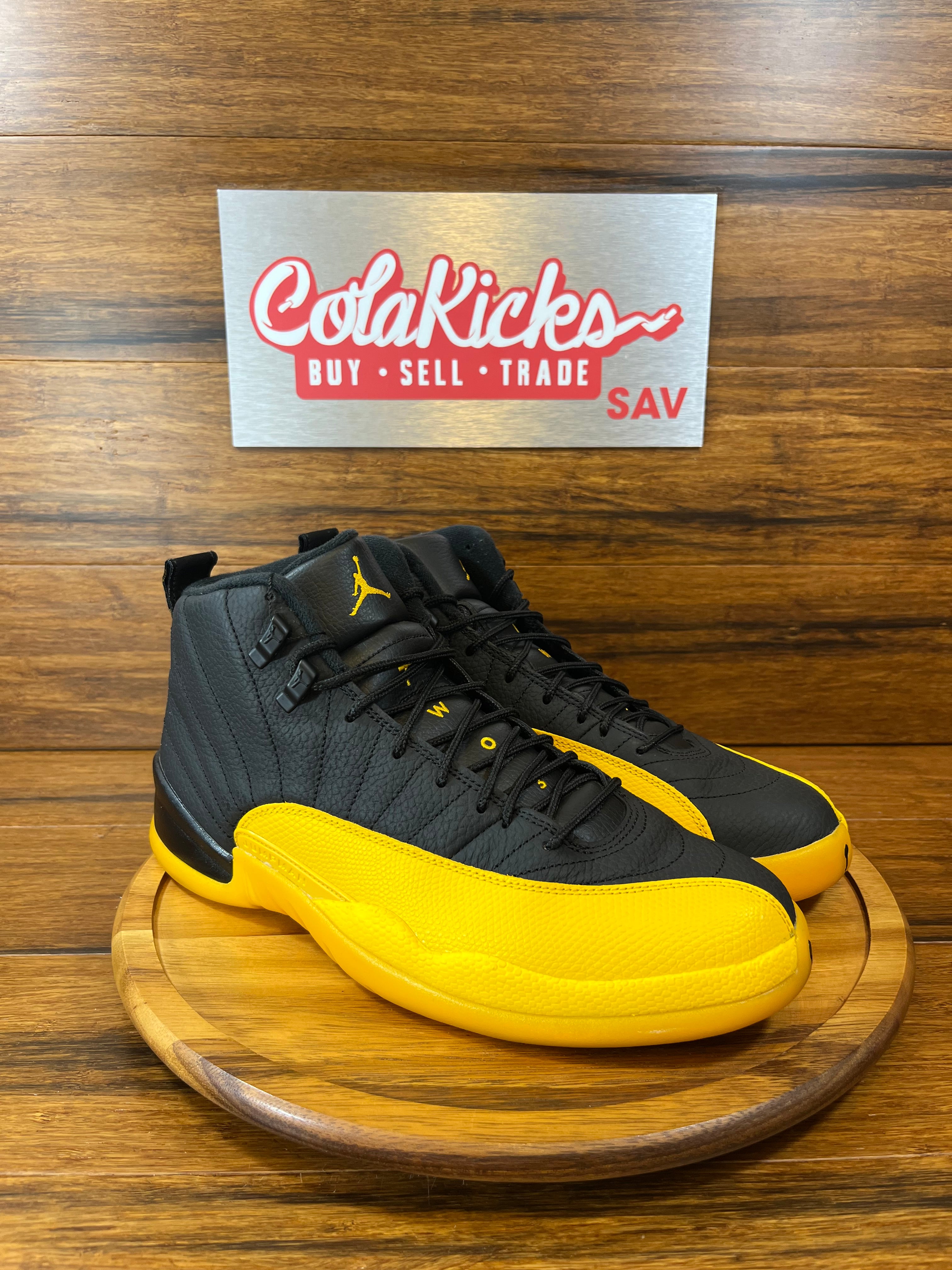 Jordan 12 Retro Black University Gold
