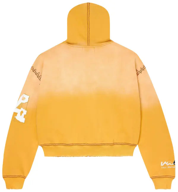 Vale Forever Sunny Zip Up Hoodie Yellow
