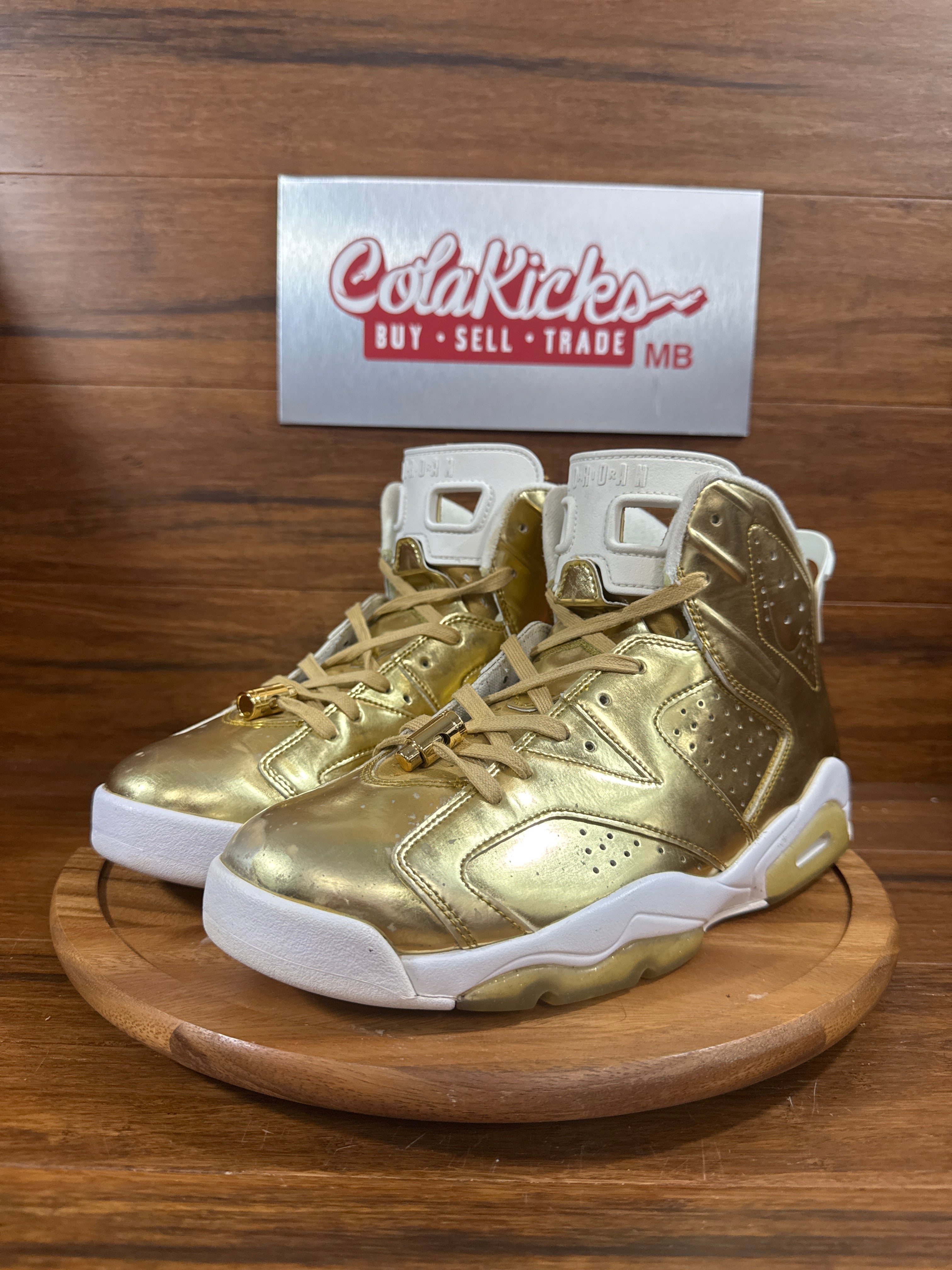 Jordan 6 Retro Pinnacle Metallic Gold