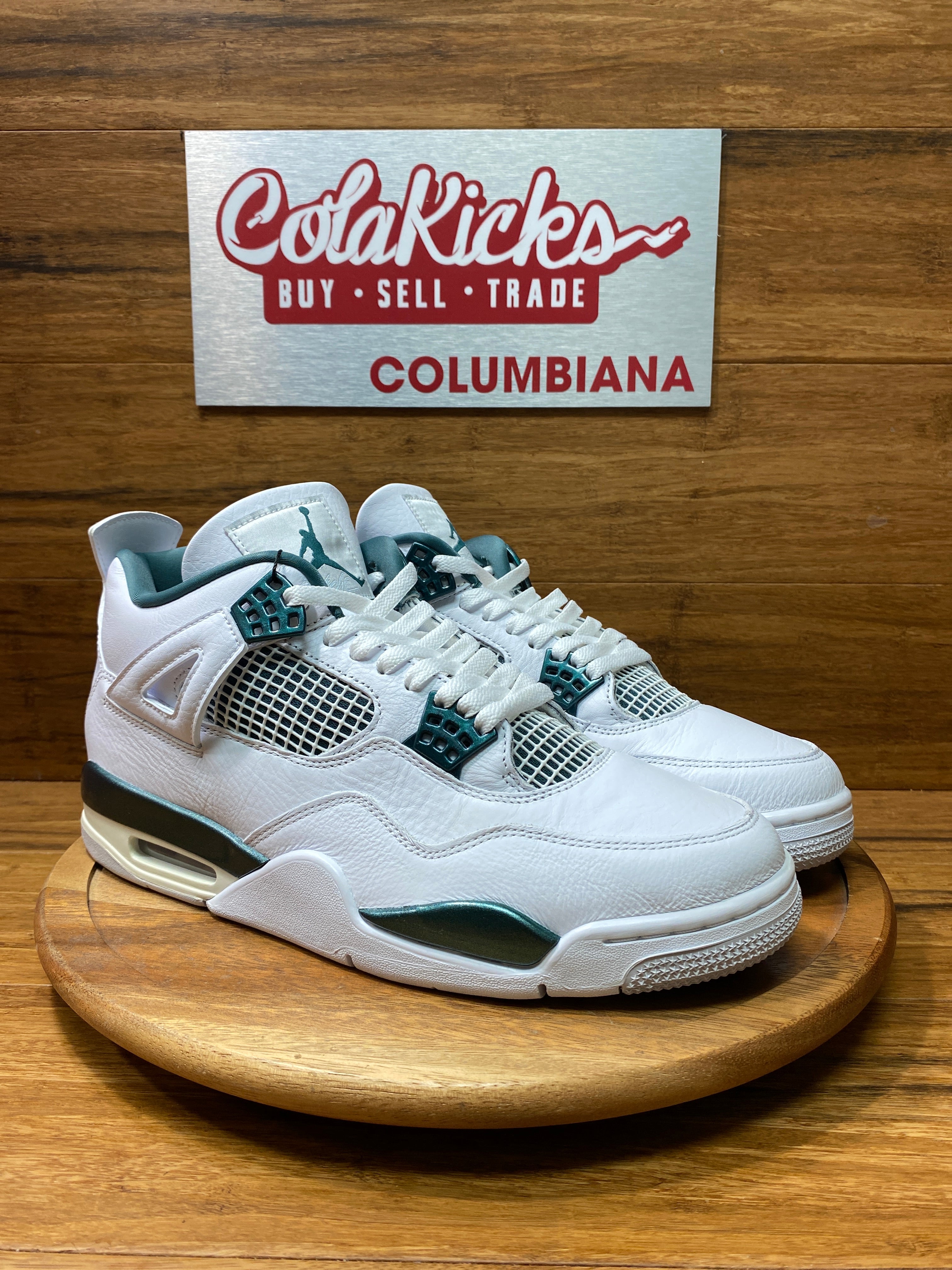 Jordan 4 Retro Oxidized Green