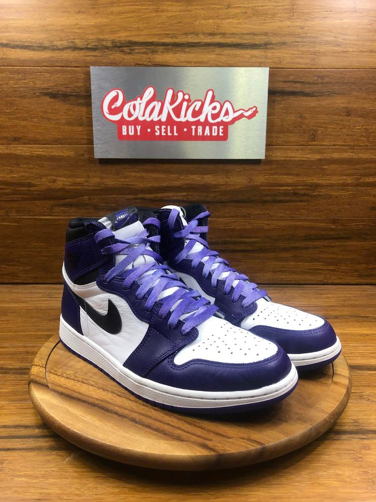 Jordan 1 Retro High Court Purple White