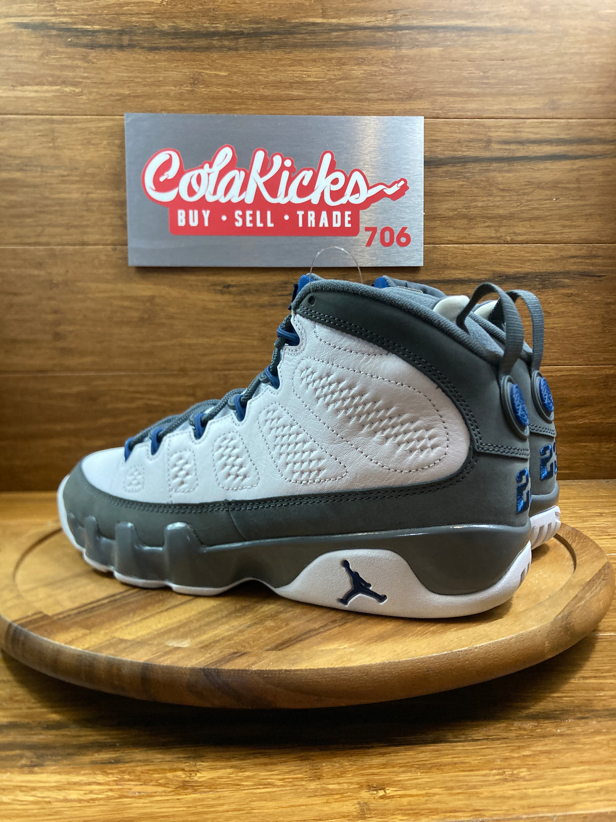 Jordan 9 Retro Flint Grey French Blue (2026)