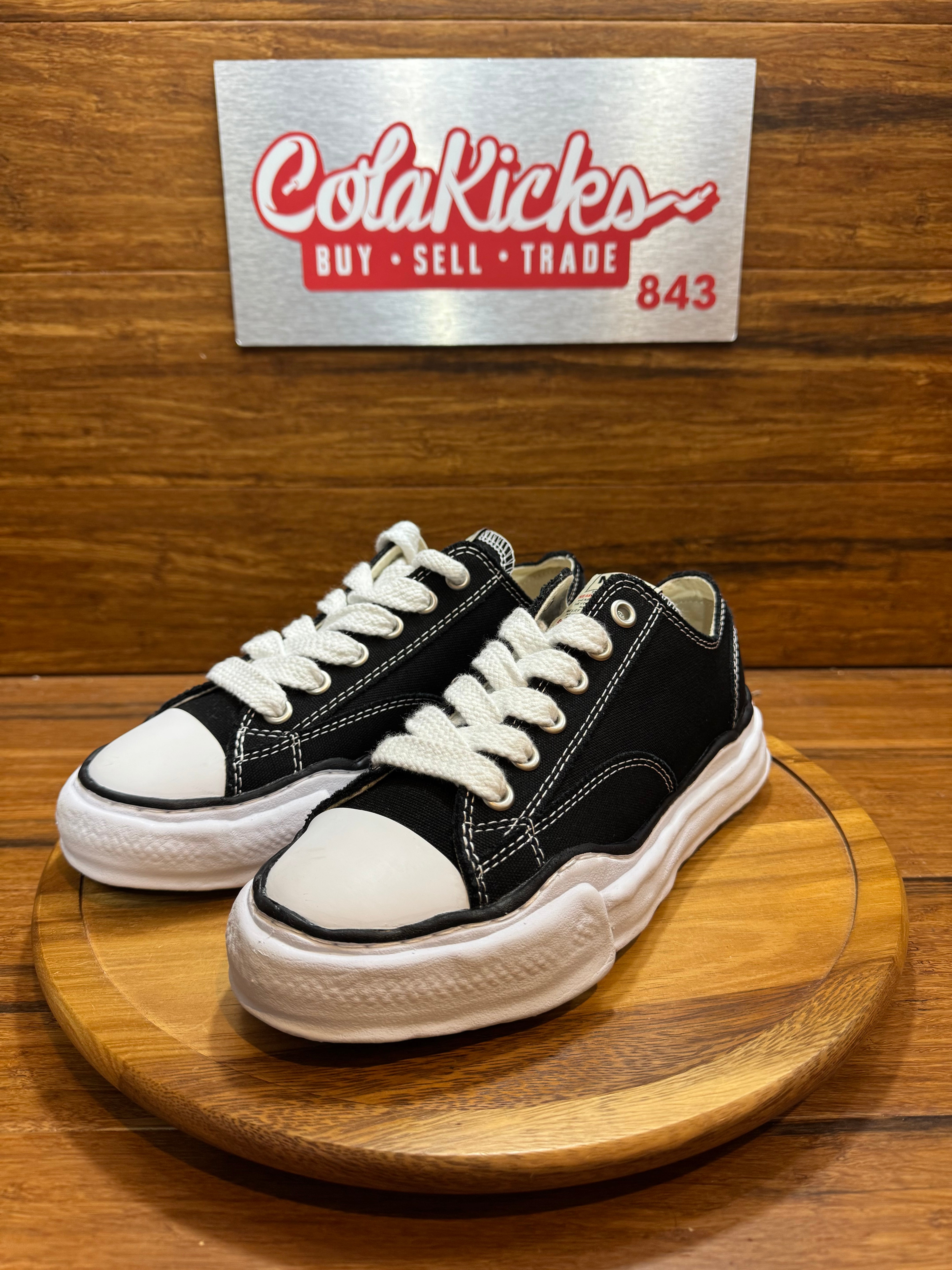 Maison Mihara Yasuhiro Peterson OG Sole Canvas Low Black
