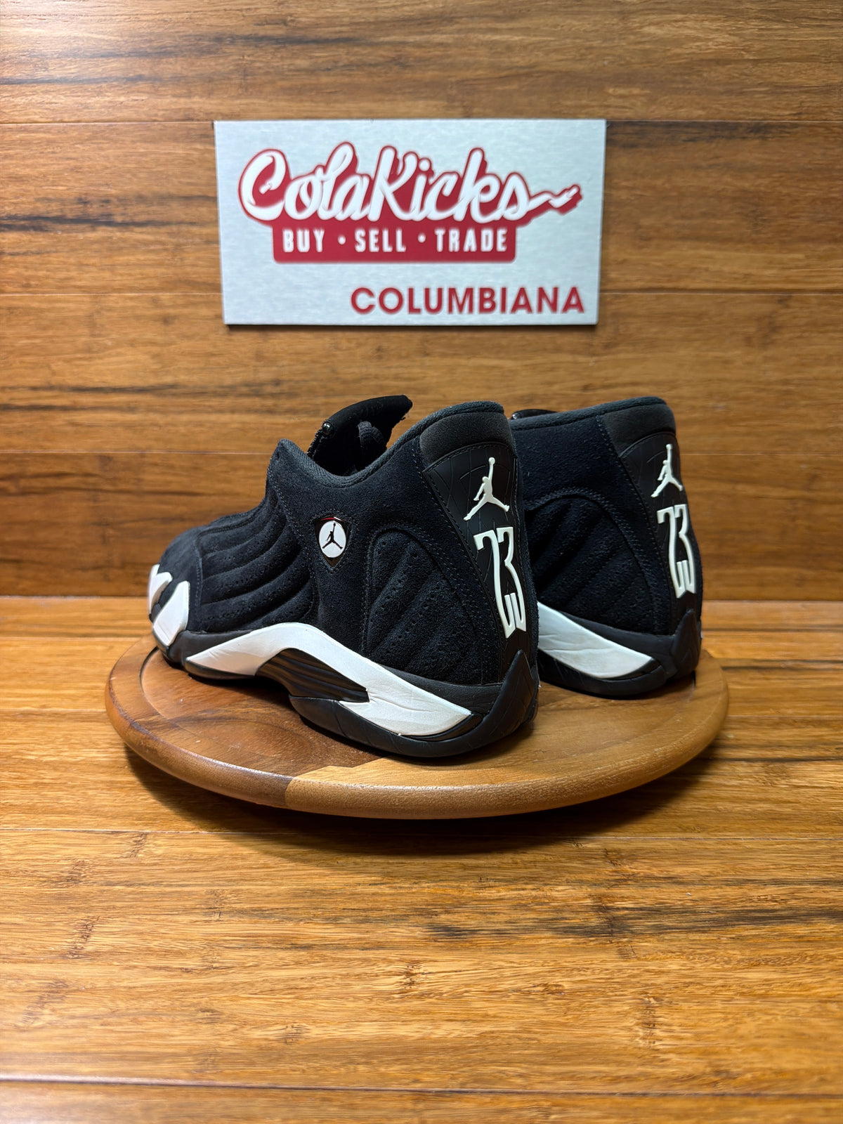 Jordan 14 Retro Black White