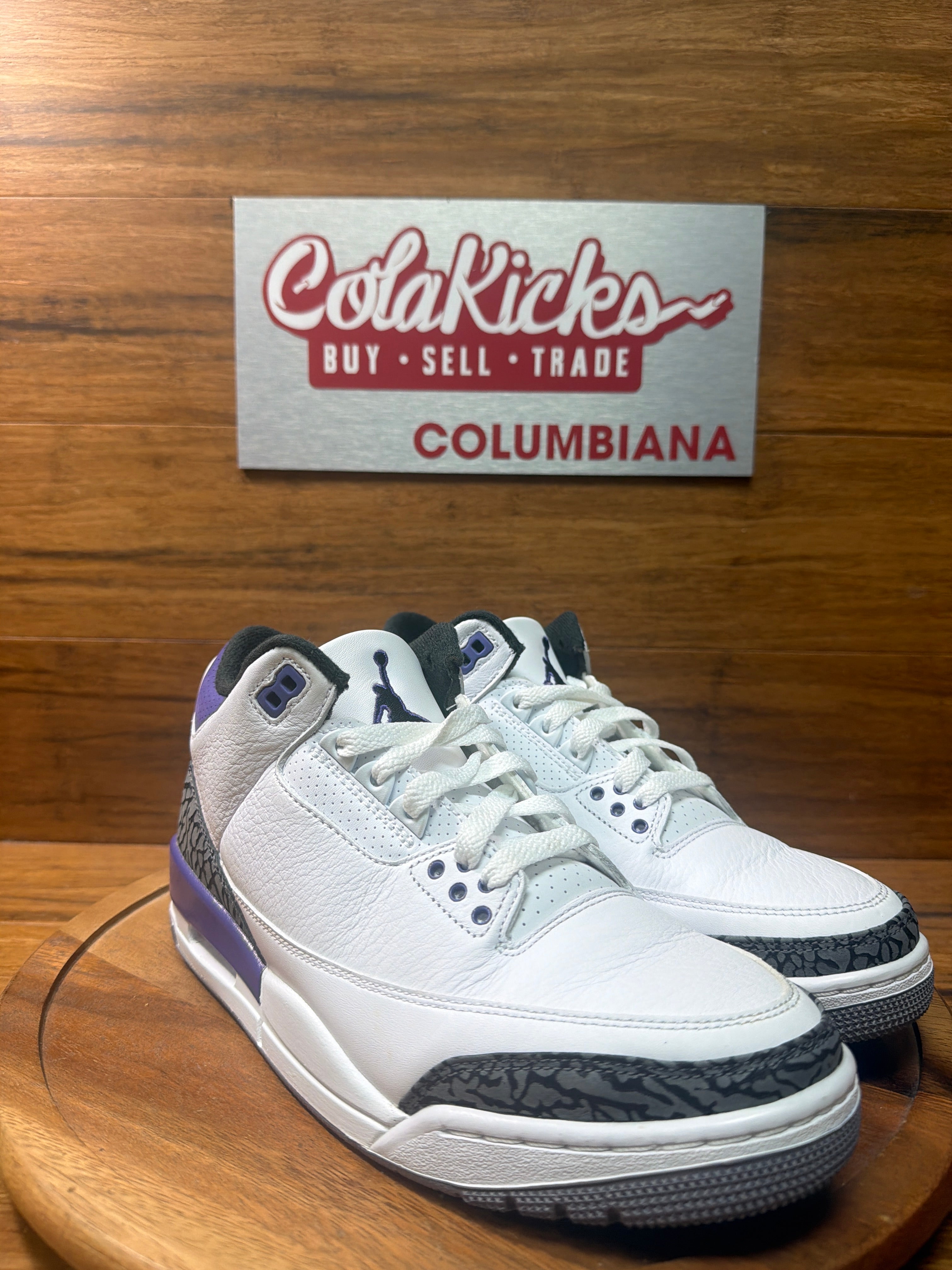 Jordan 3 Retro Dark Iris