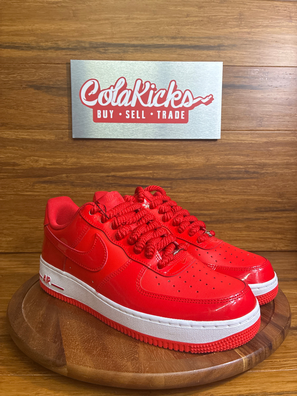 Nike Air Force 1 Low '07 LV8 University Red White Light Crimson