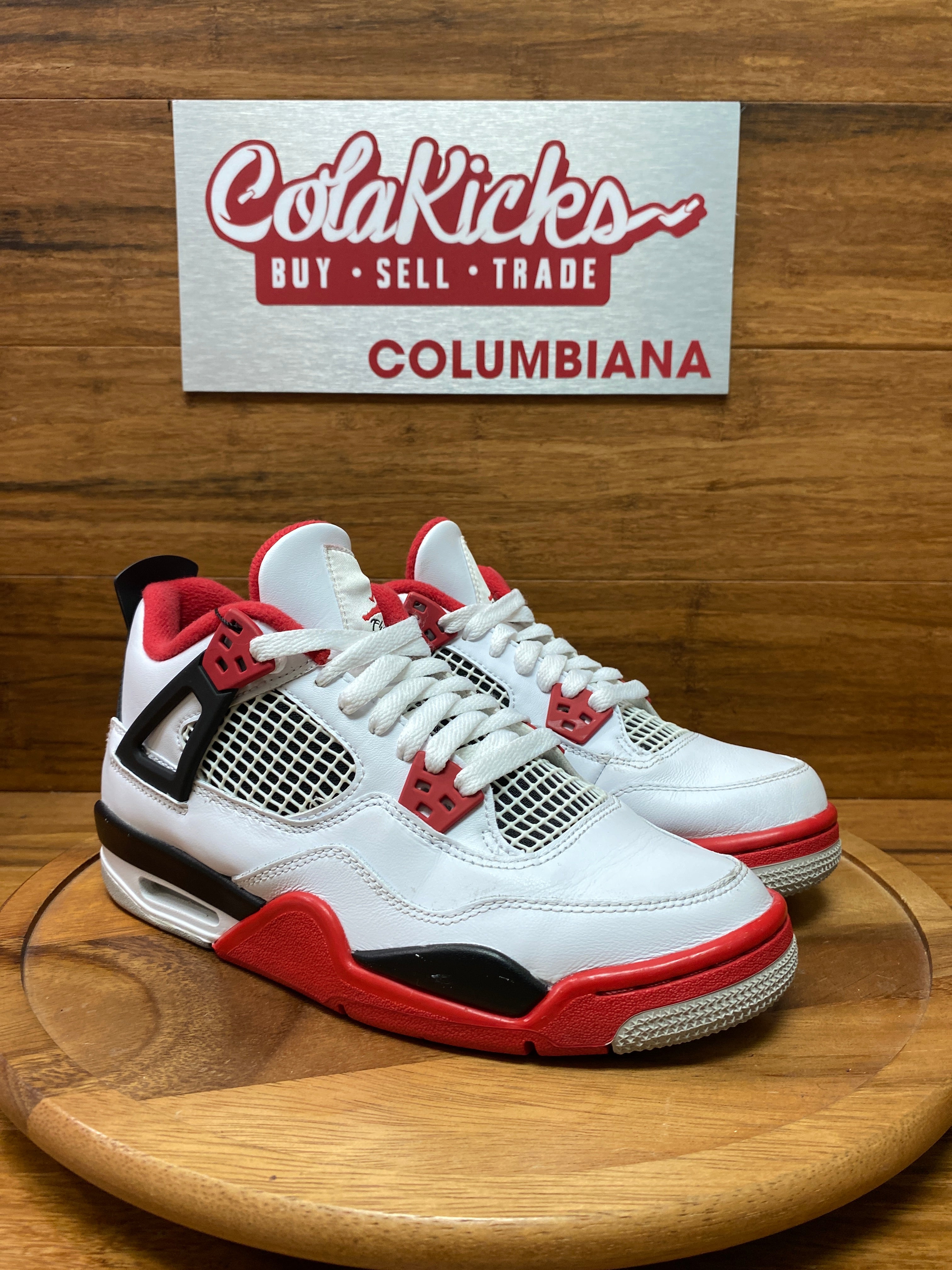Jordan 4 Retro Fire Red (2020) (GS)
