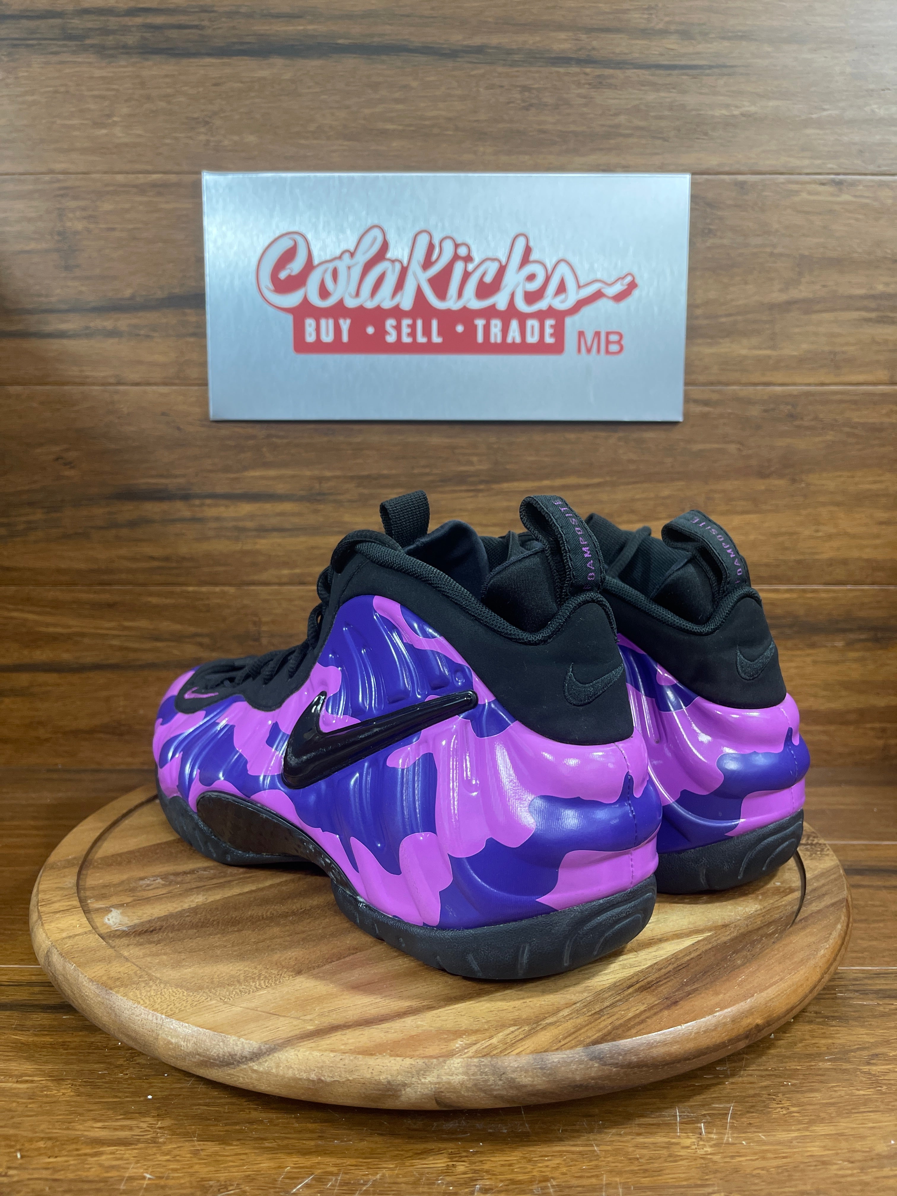 Nike Air Foamposite Pro Purple Camo