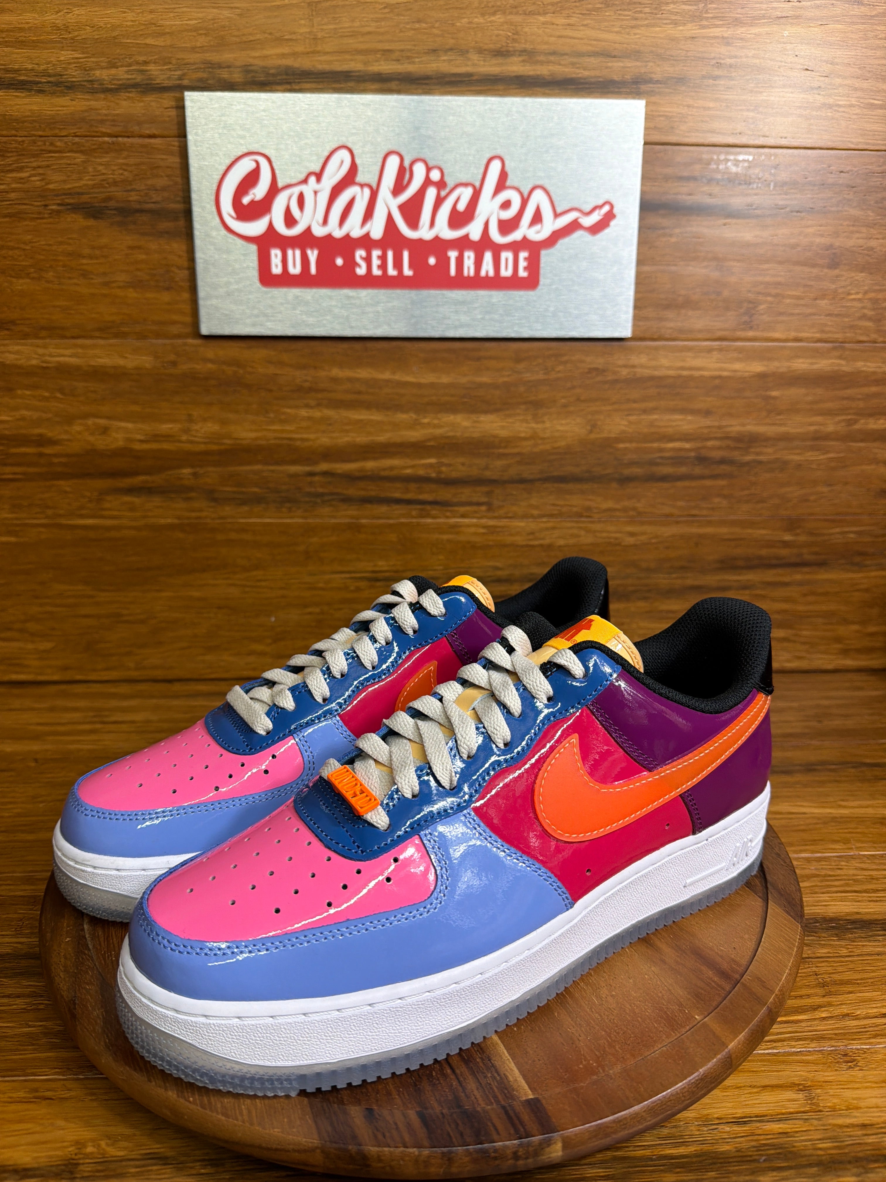 Nike Air Force 1 Low SP Undefeated Multi-Patent Total Orange