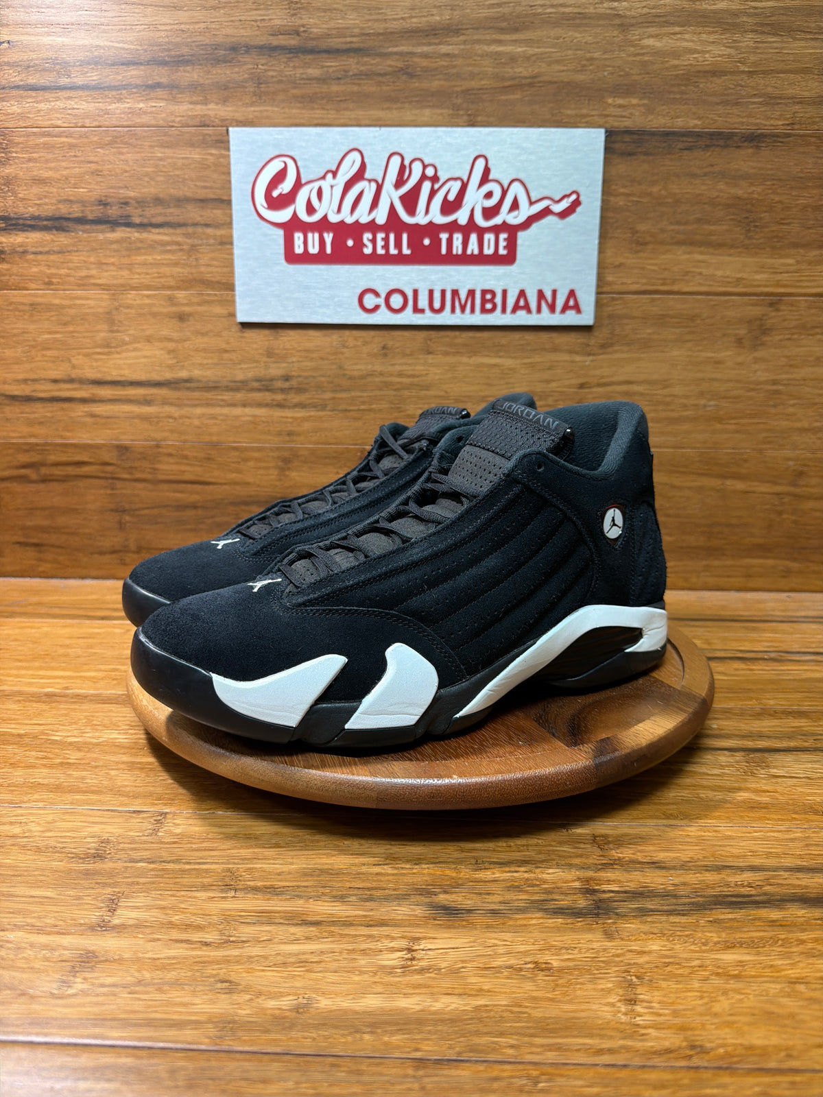 Jordan 14 Retro Black White