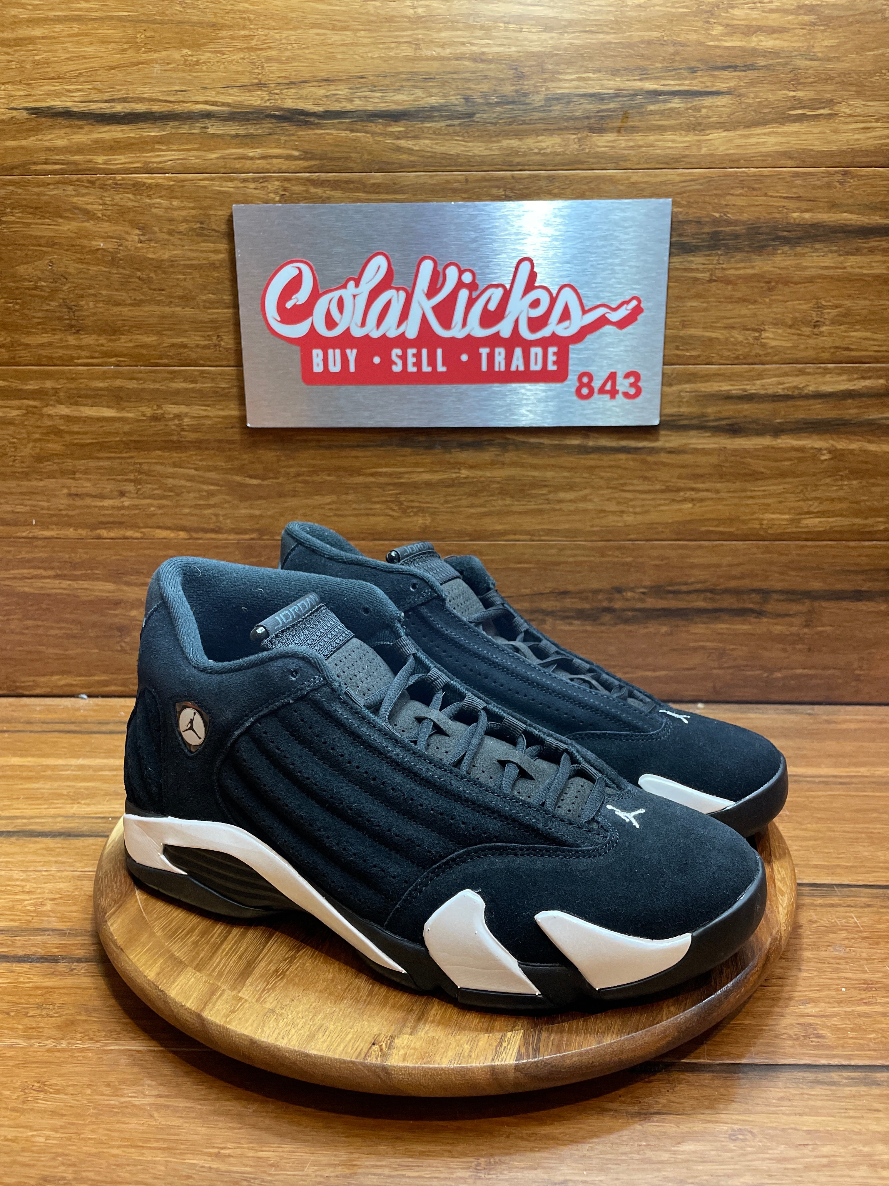 Jordan 14 Retro Black White