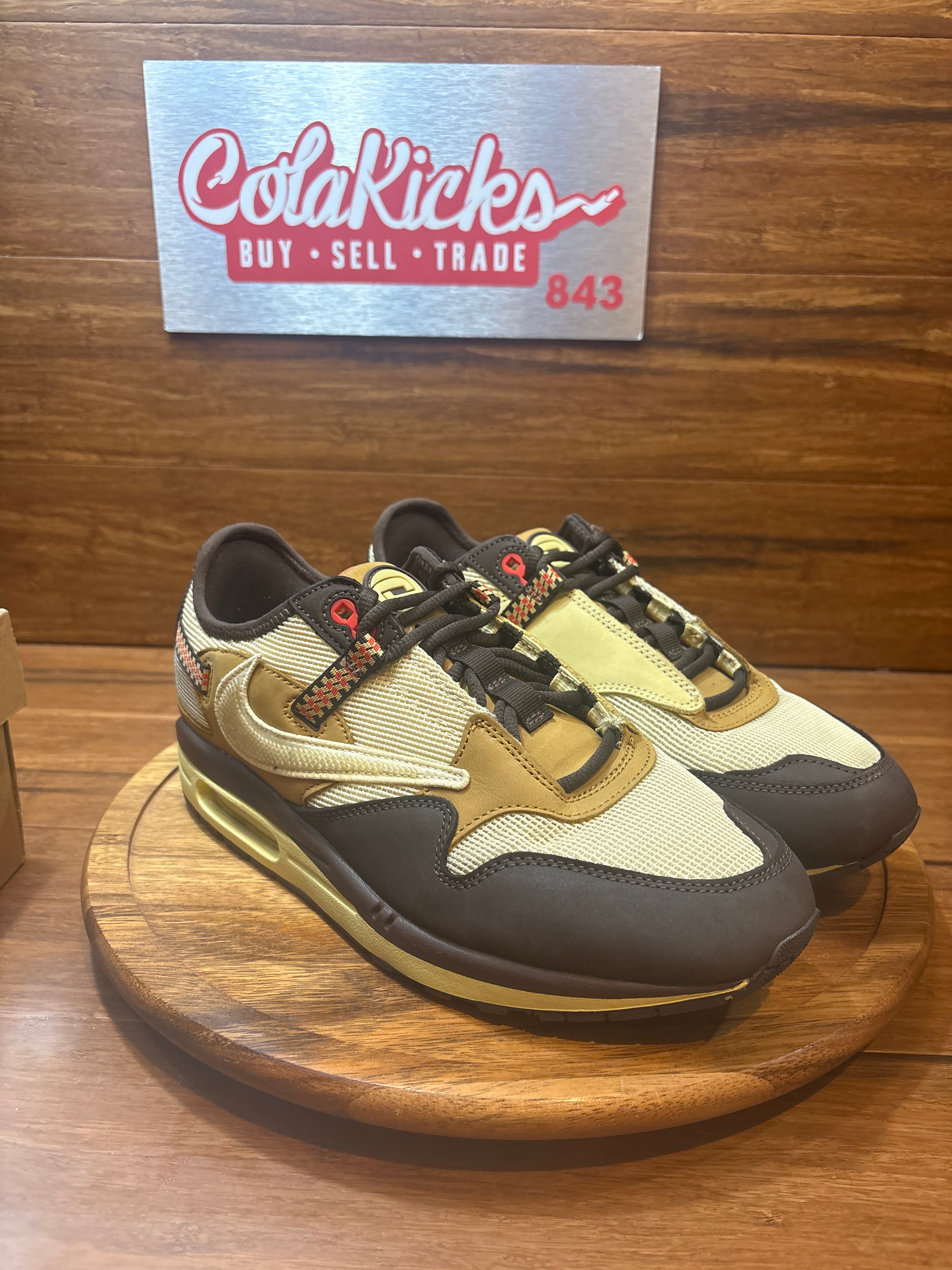 Nike Air Max 1 Travis Scott Cactus Jack Baroque Brown