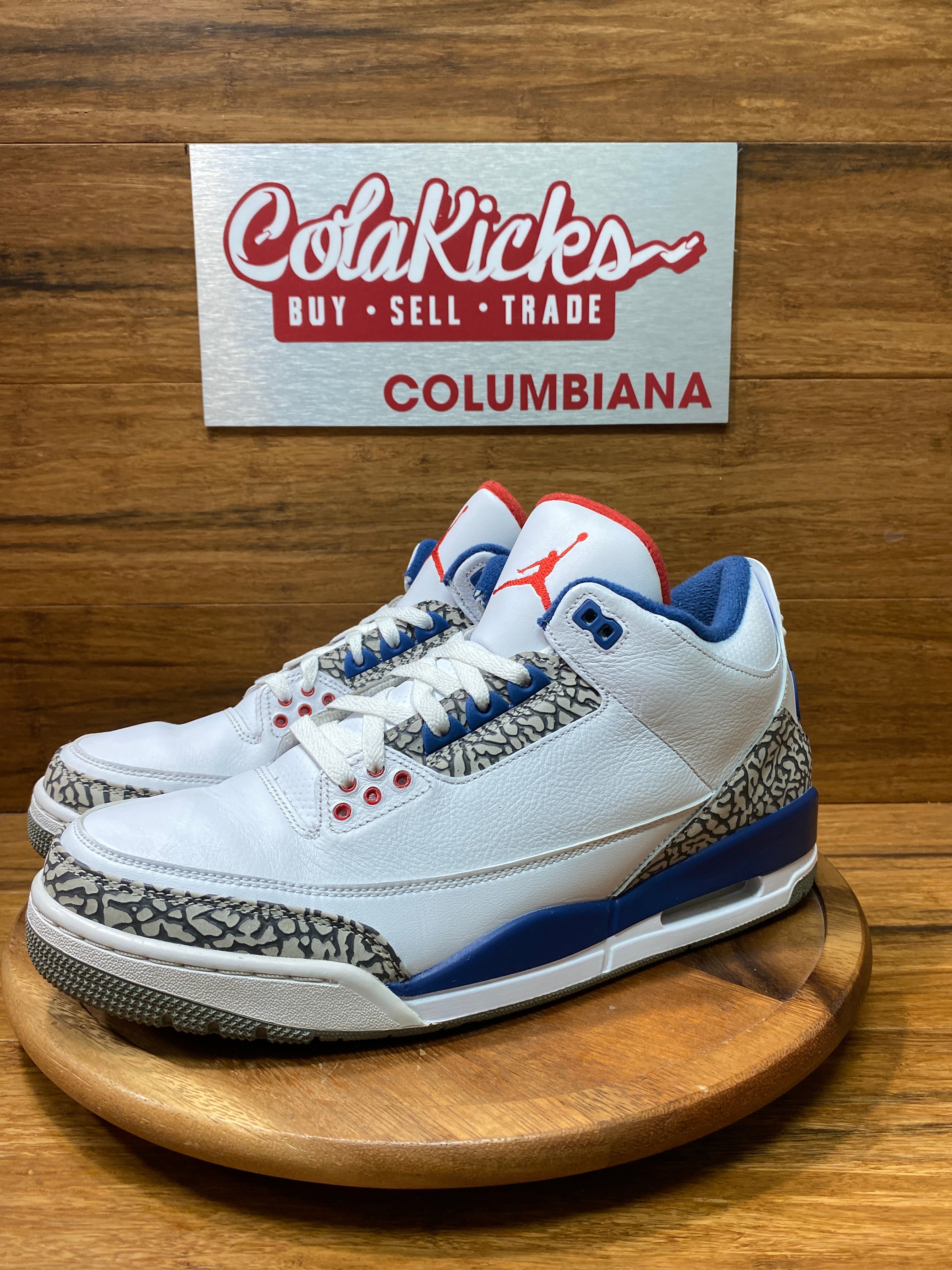 Jordan 3 Retro True Blue (2016)
