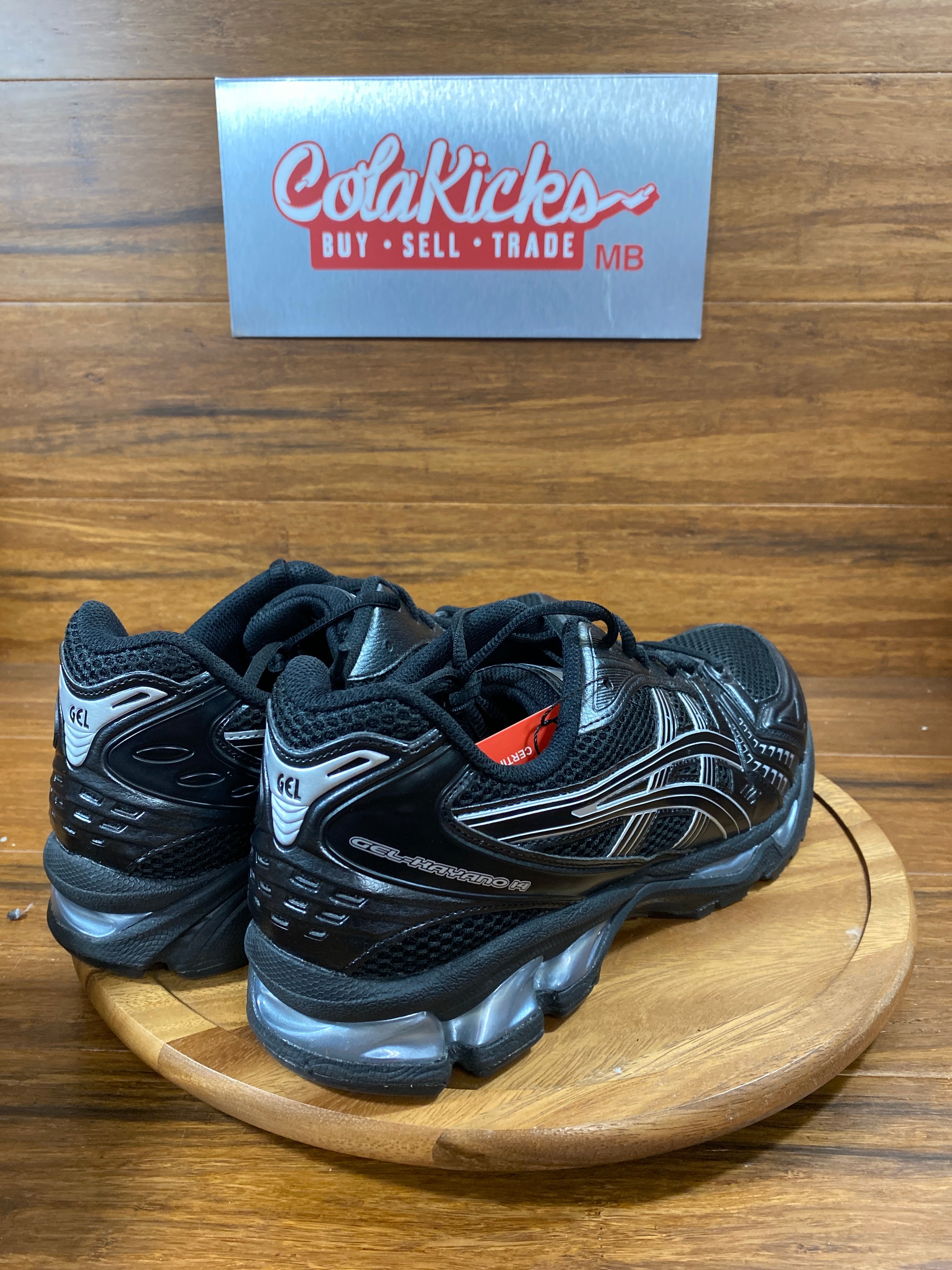 ASICS Gel-Kayano 14 Black Pure Silver