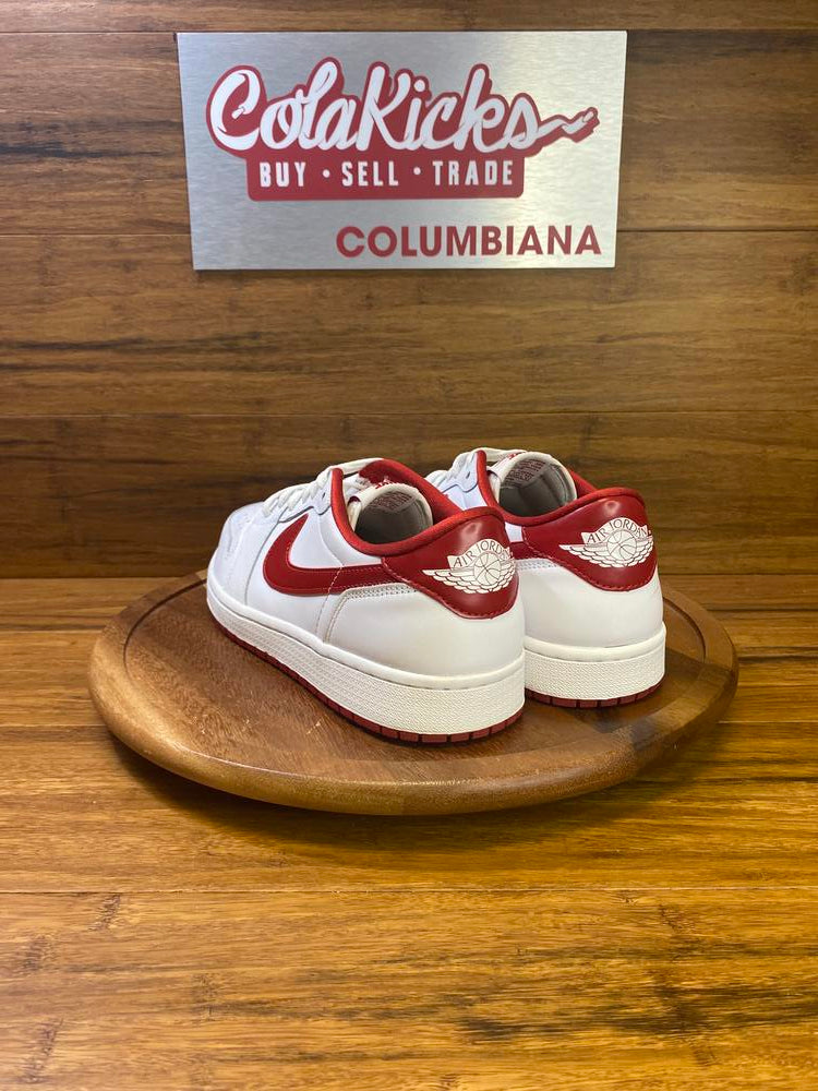 Jordan 1 Retro Low White Varsity Red