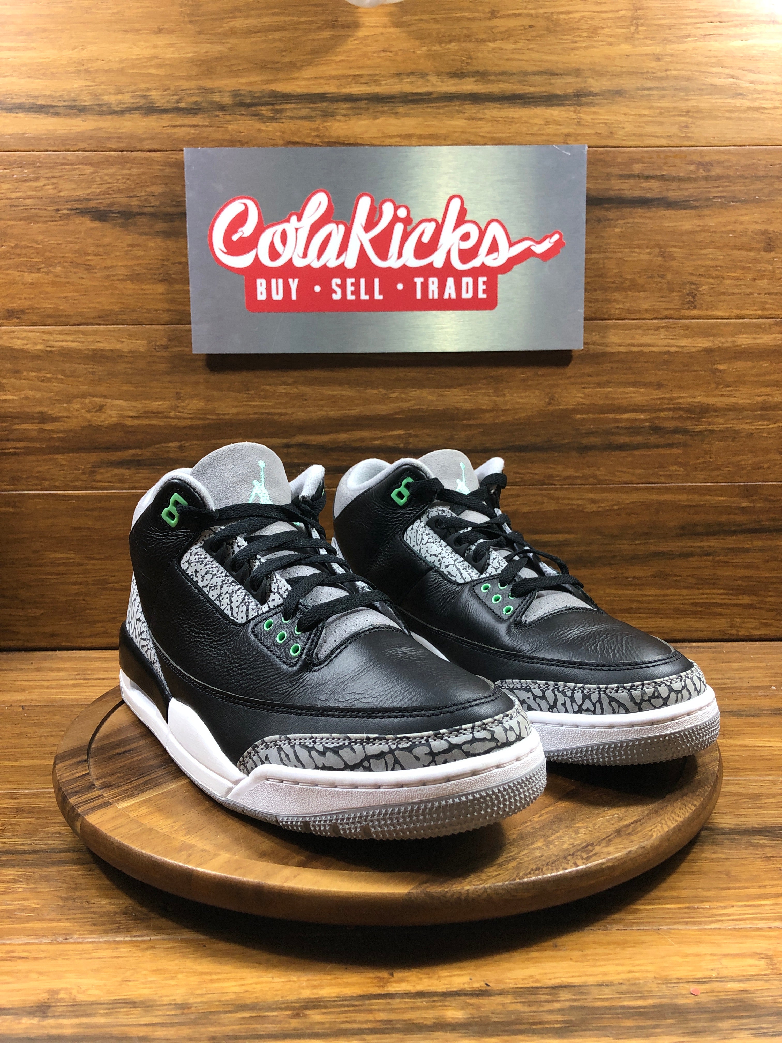 Jordan 3 Retro Green Glow