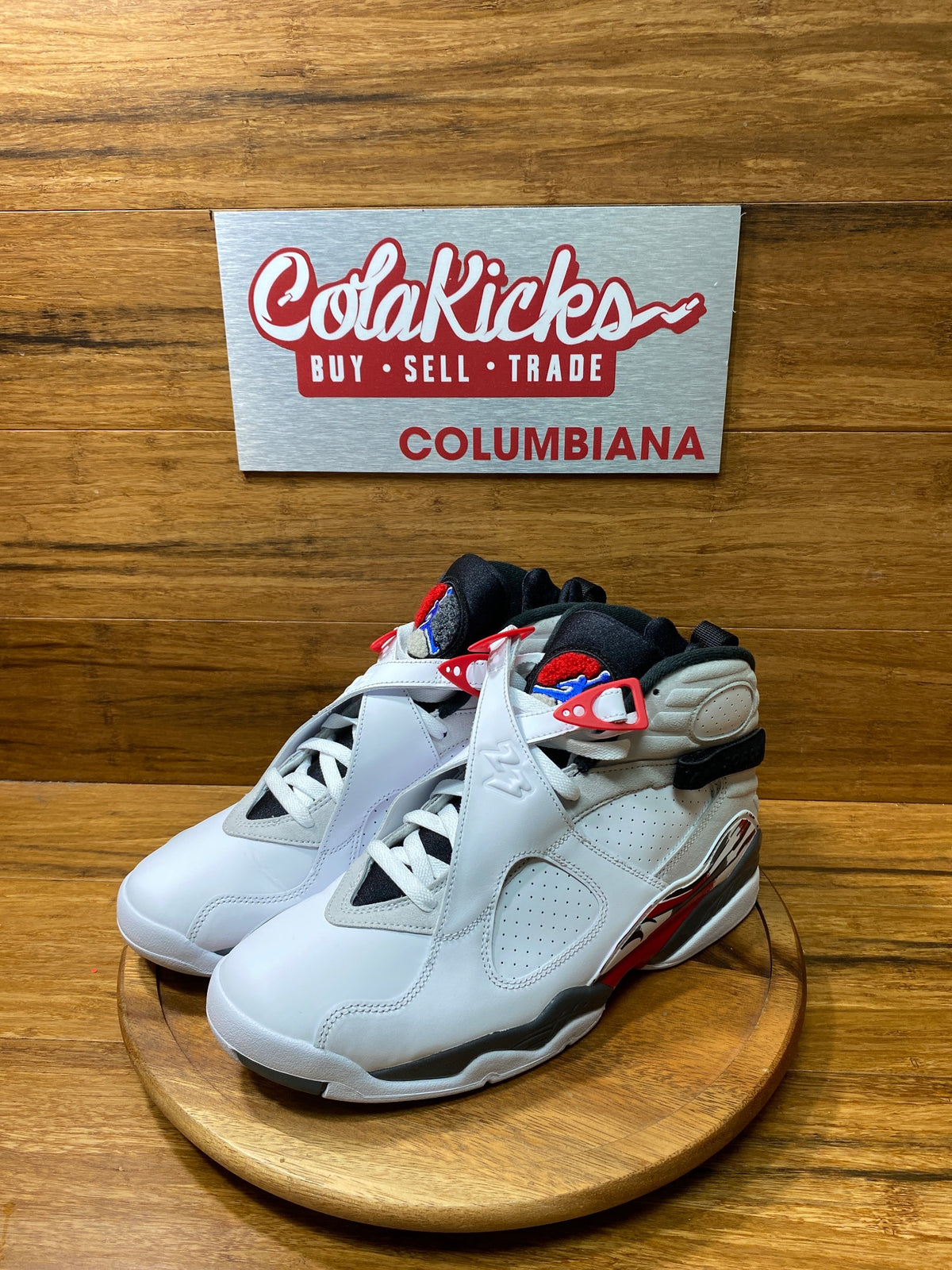 Jordan 8 Retro White True Red (2025)