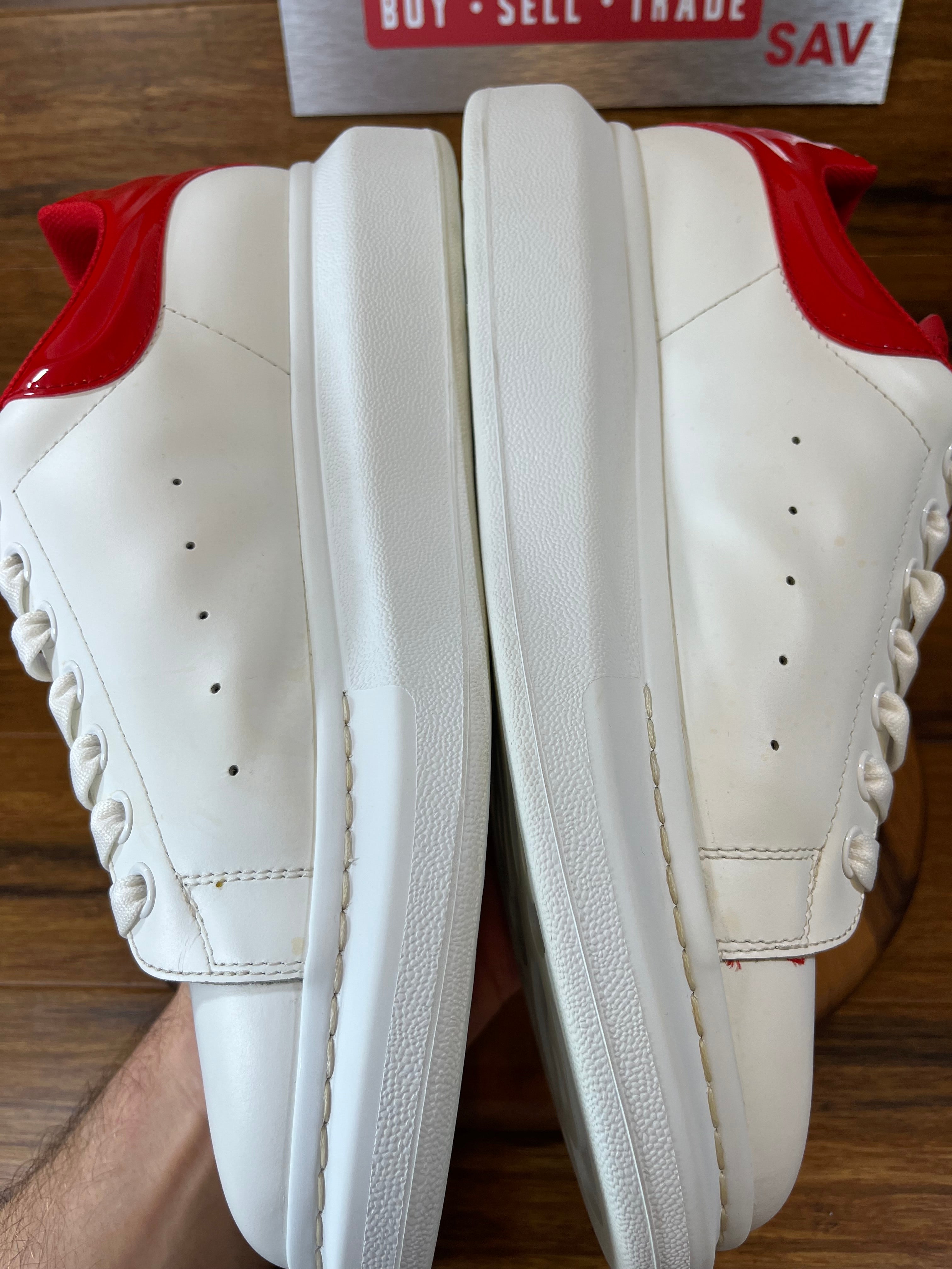 Alexander Mcqueen oversized red