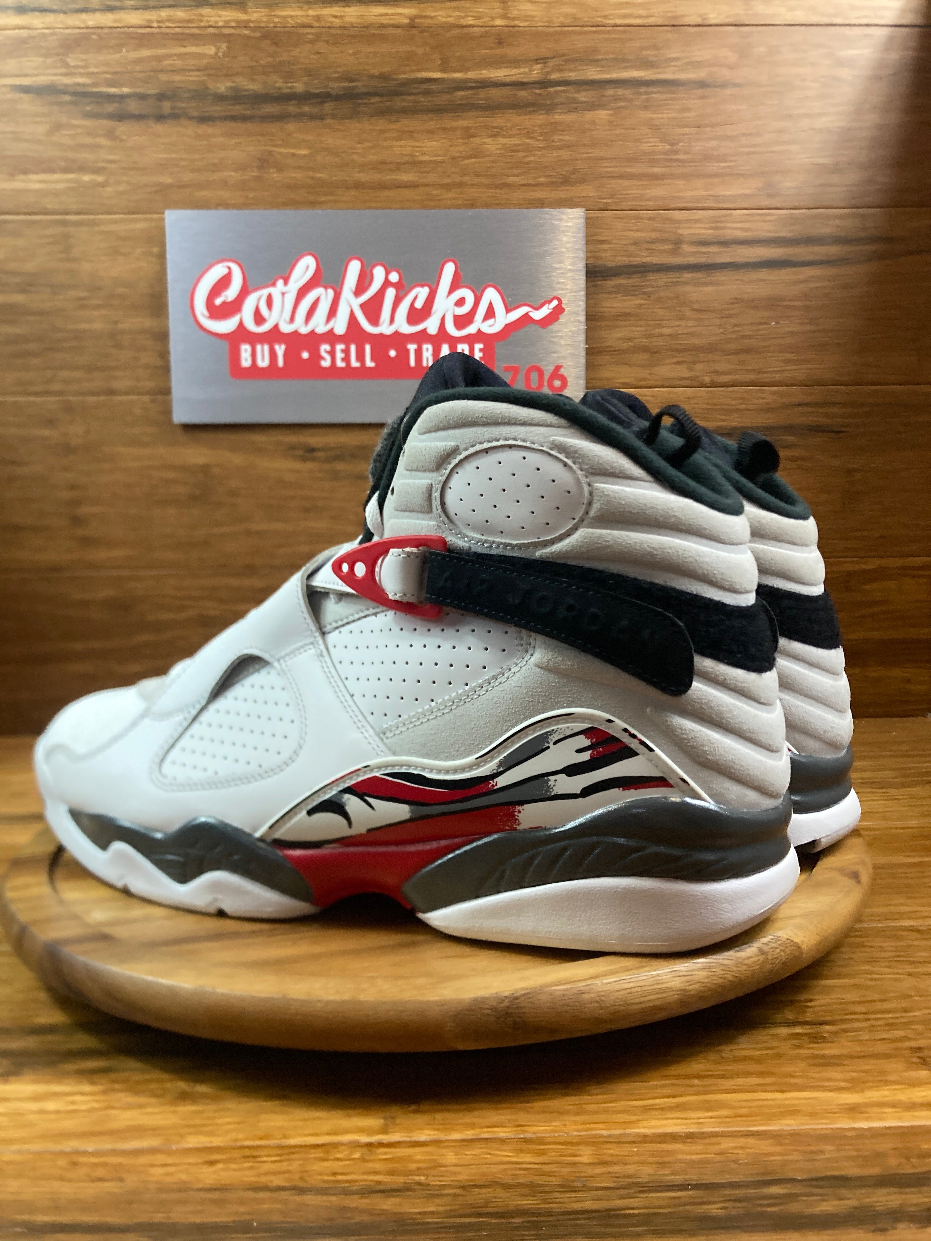 Jordan 8 Retro White True Red (2025)
