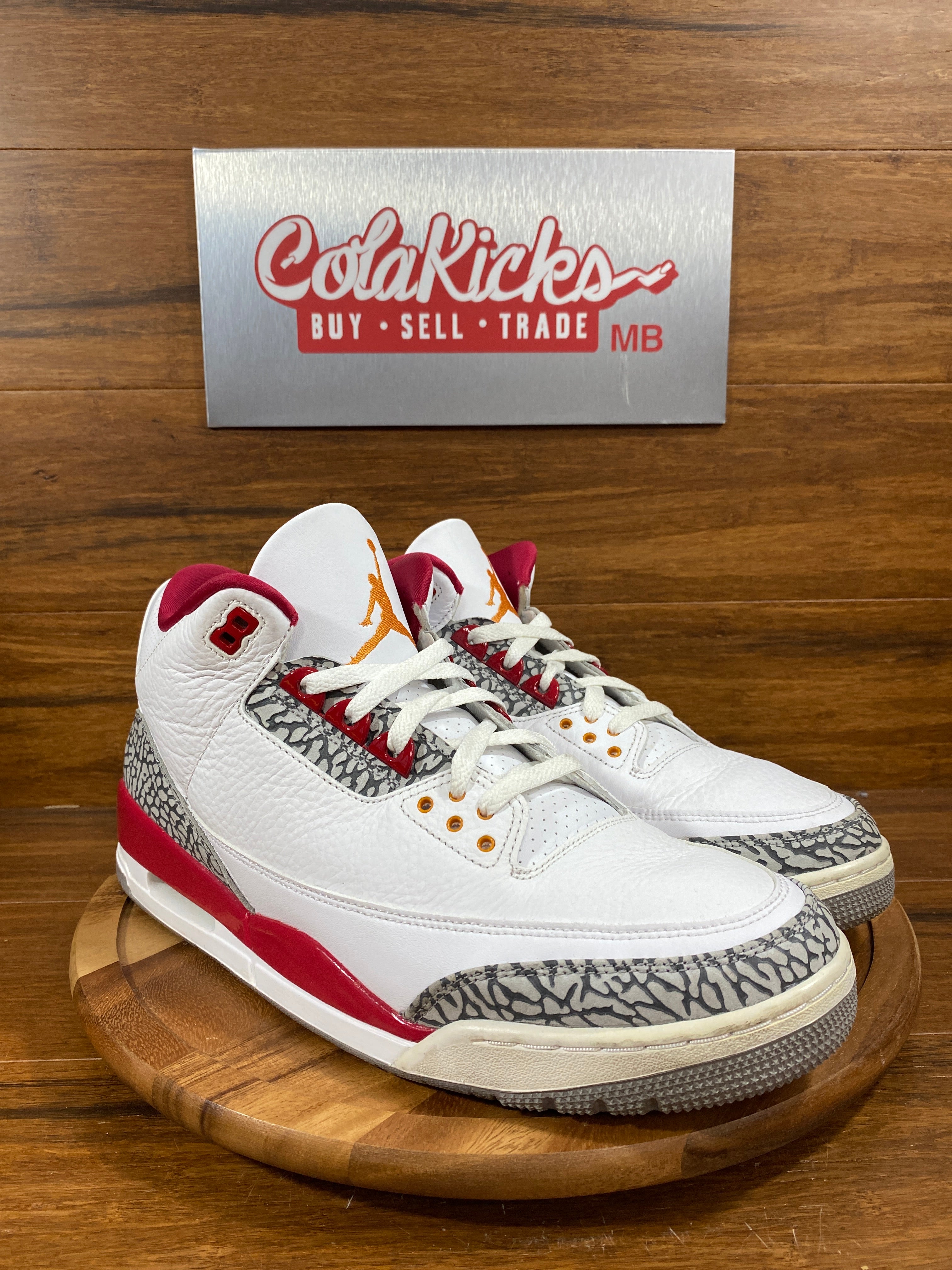 Jordan 3 Retro Cardinal Red