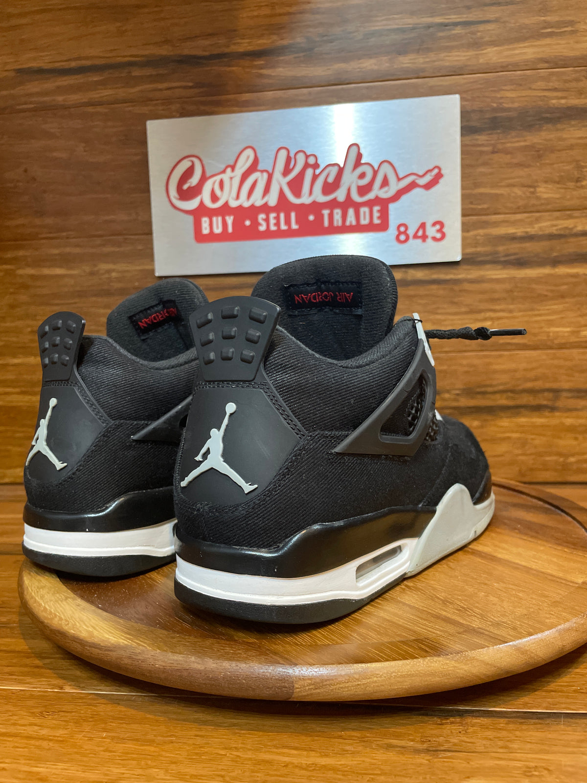 Jordan 4 Retro SE Black Canvas