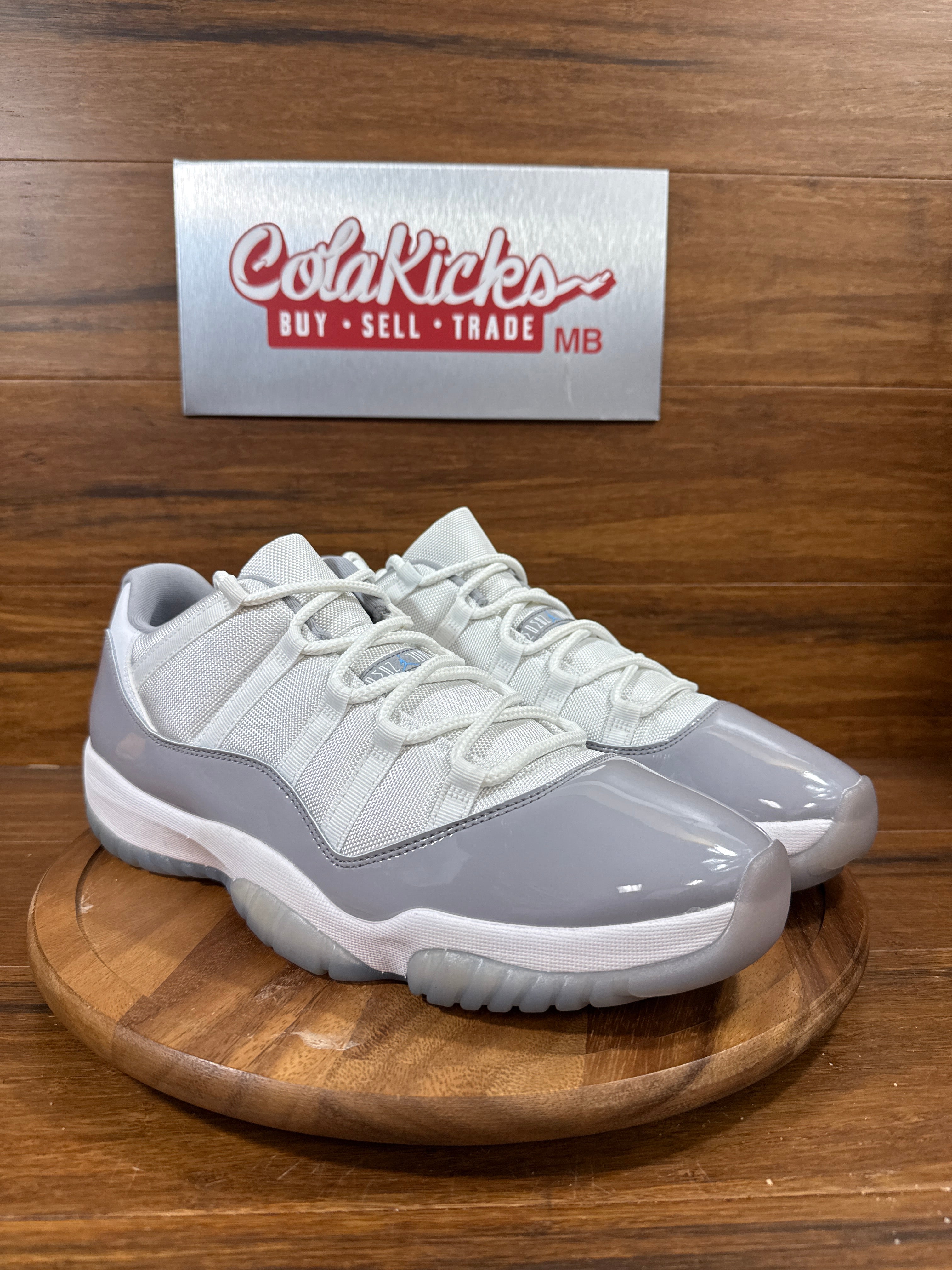 Jordan 11 Retro Low Cement Grey