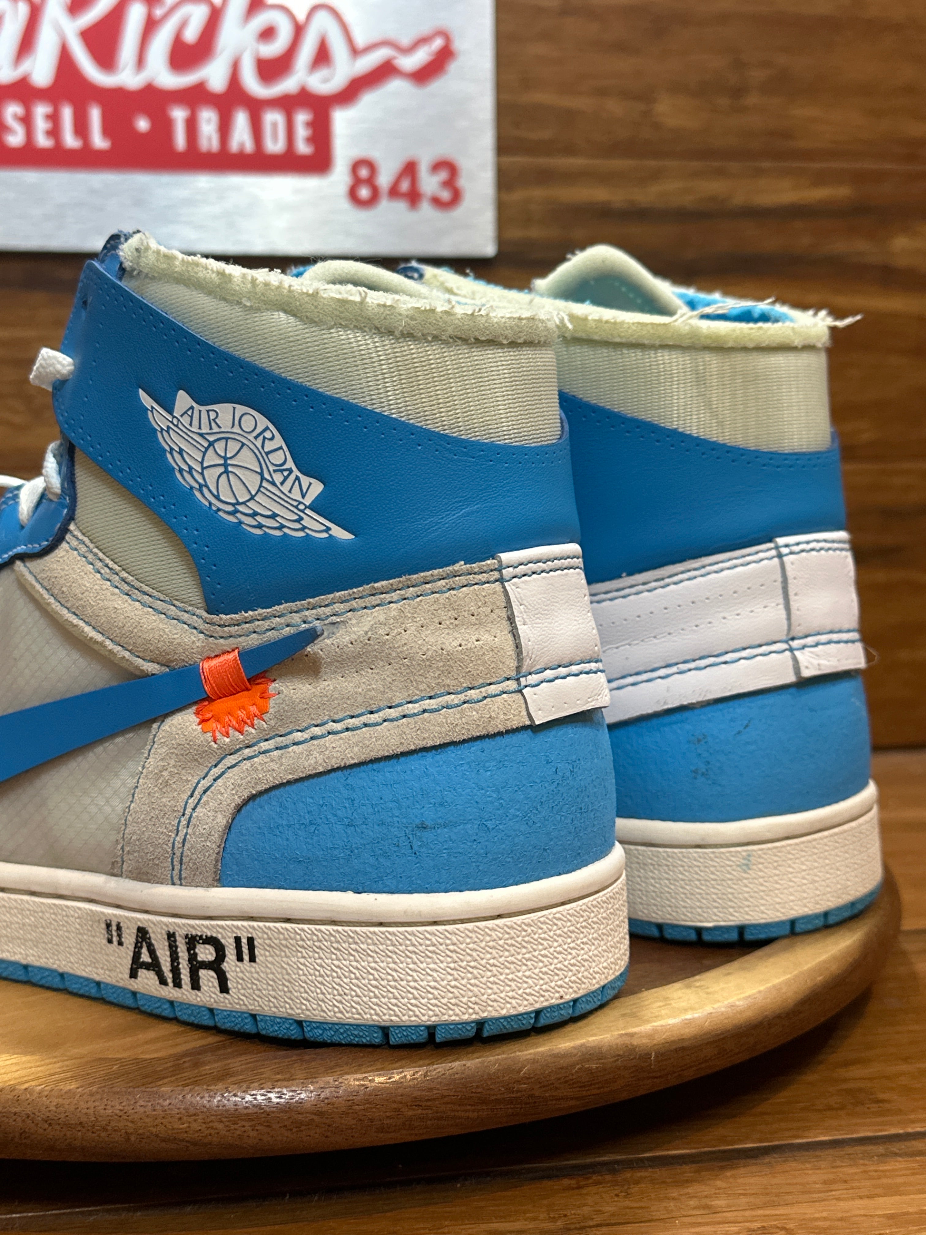 Jordan 1 Retro High Off-White University Blue