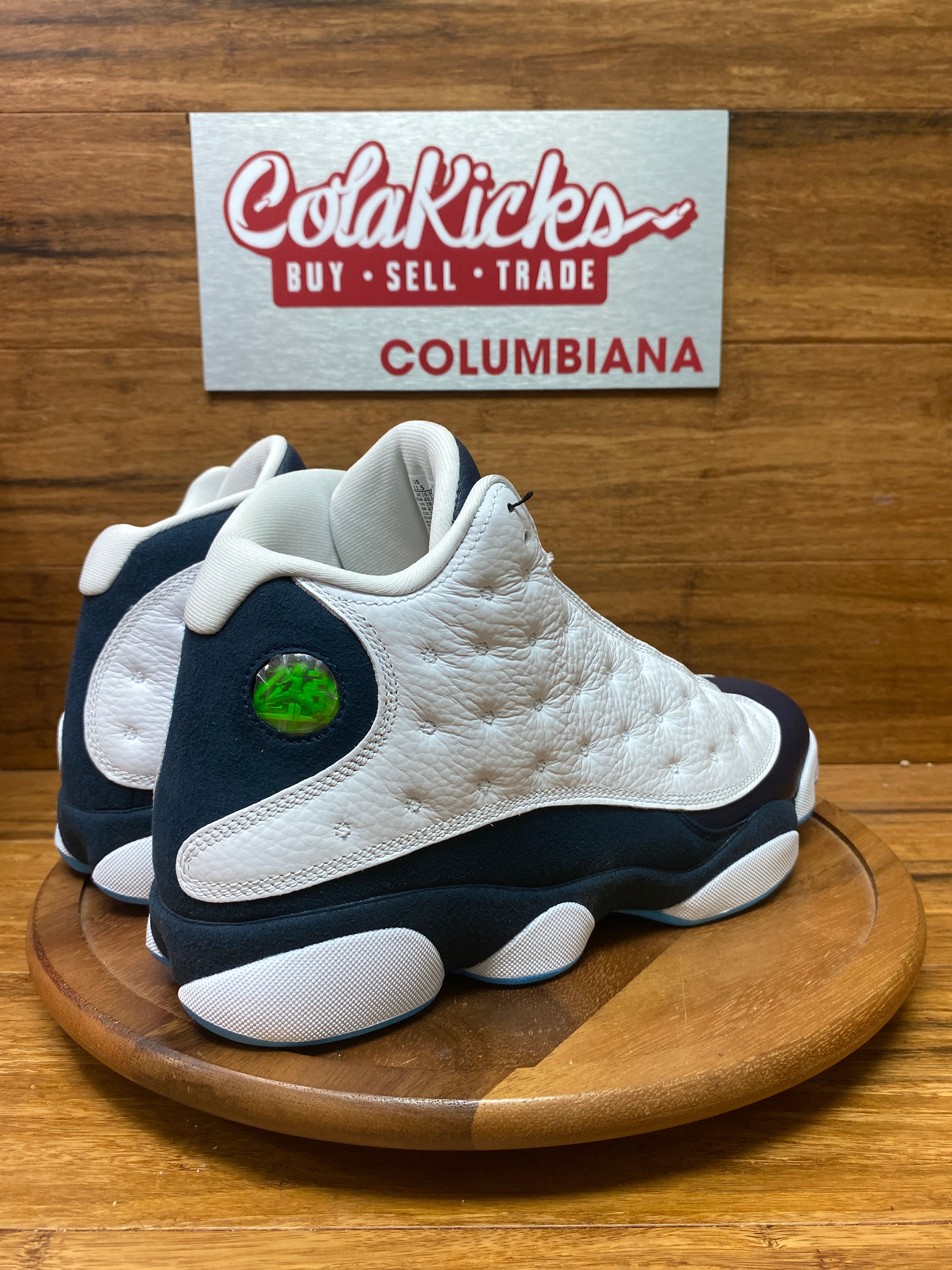 Jordan 13 Retro Obsidian Powder Blue White