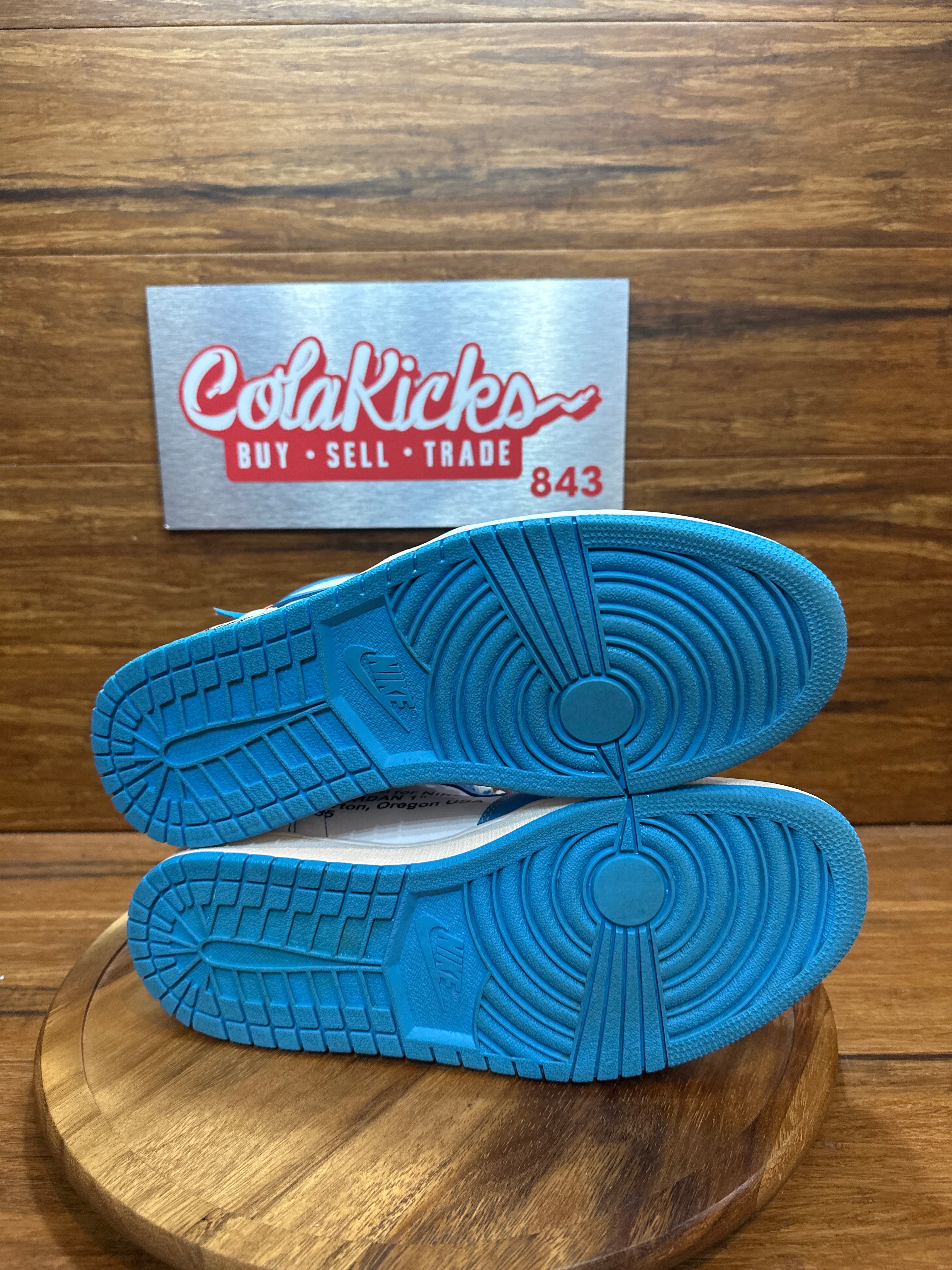 Jordan 1 Retro High Off-White University Blue