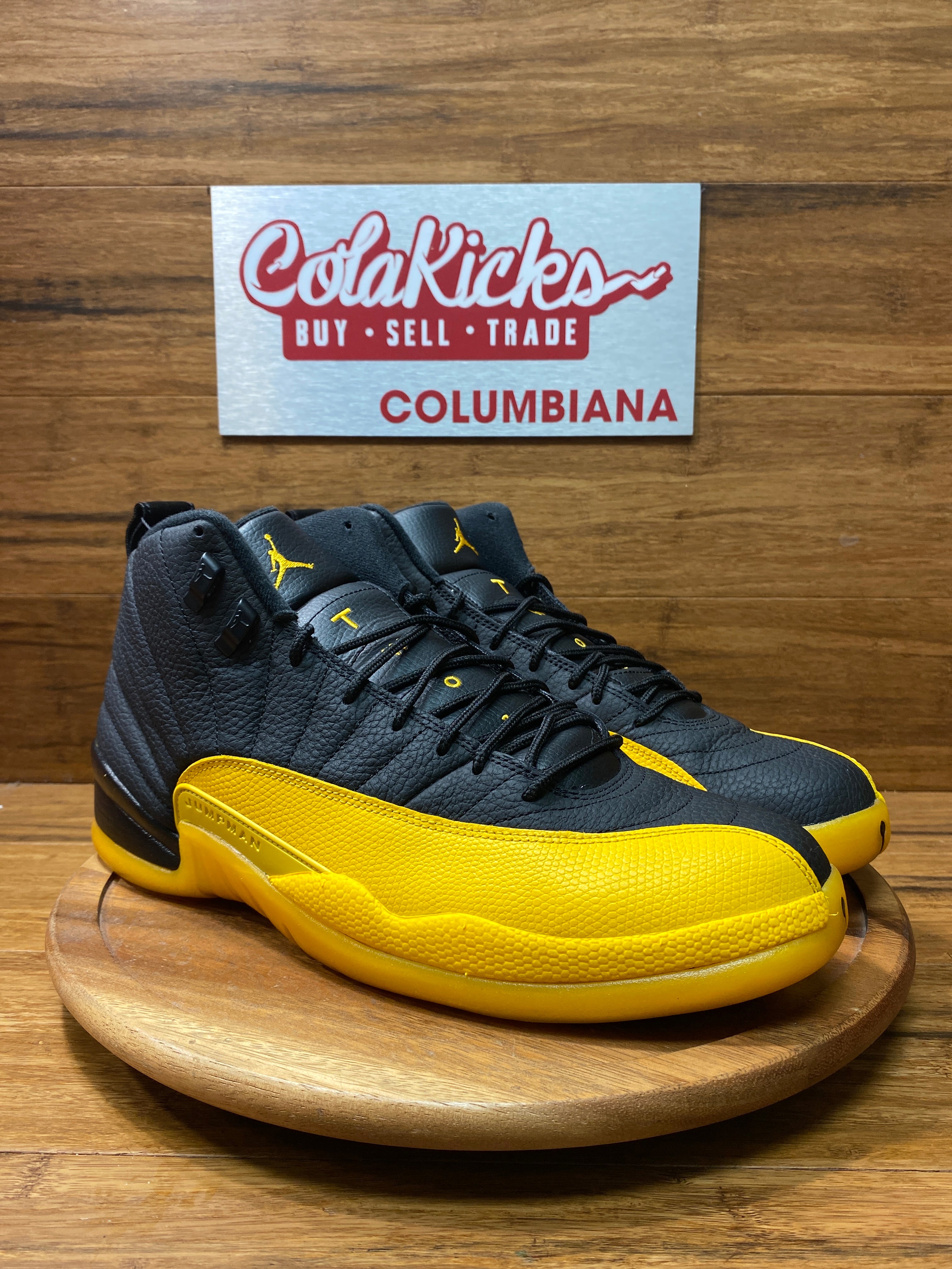 Jordan 12 Retro Black University Gold