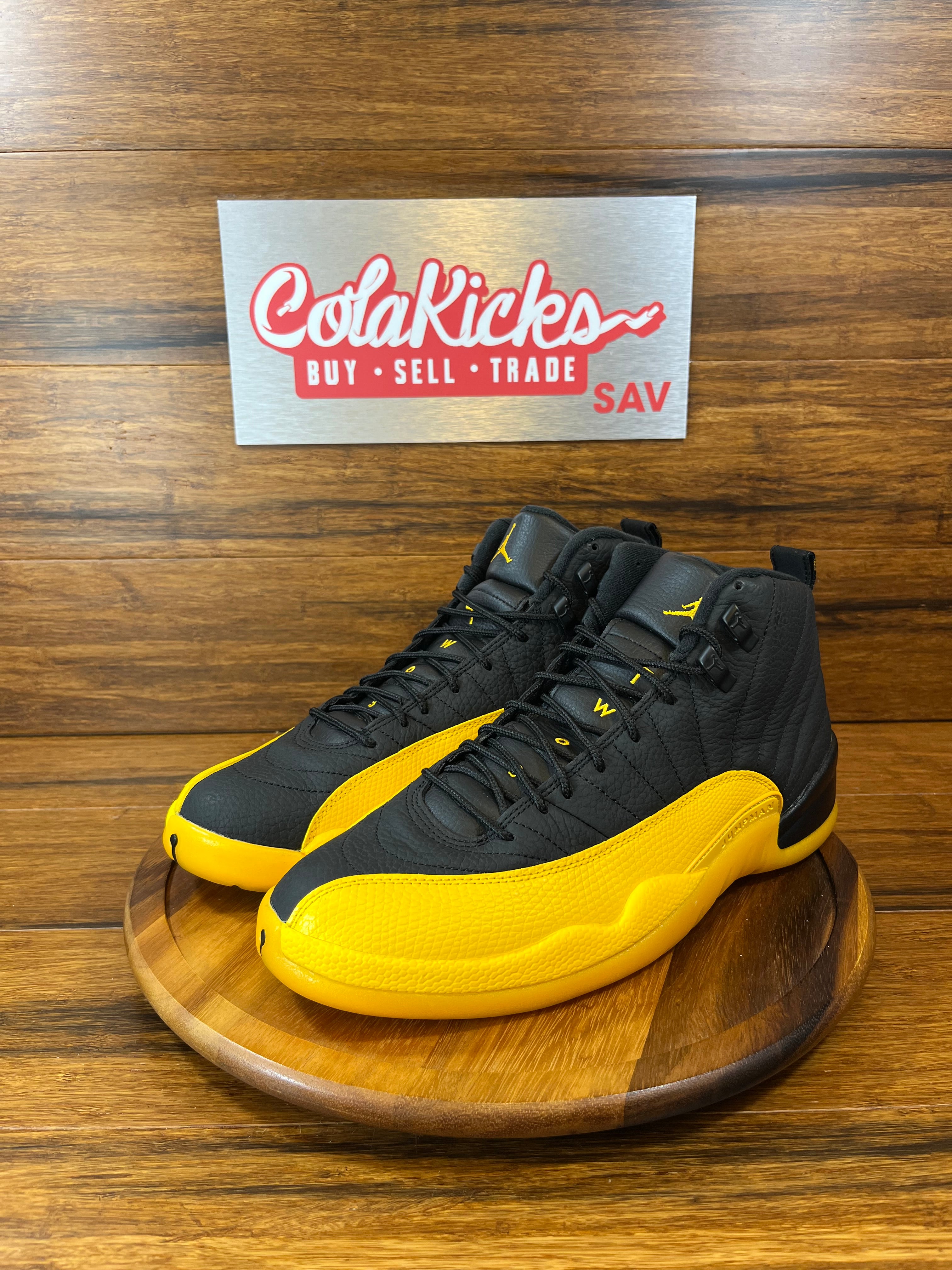 Jordan 12 Retro Black University Gold