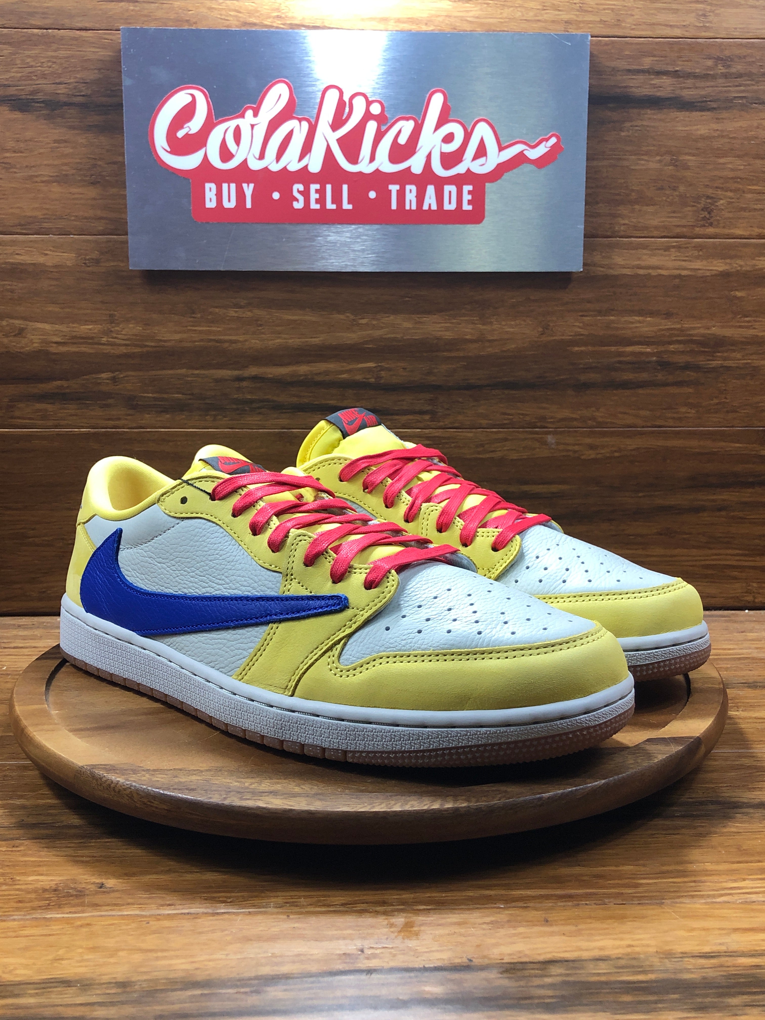 Jordan 1 Retro Low OG SP Travis Scott Canary (Women's)